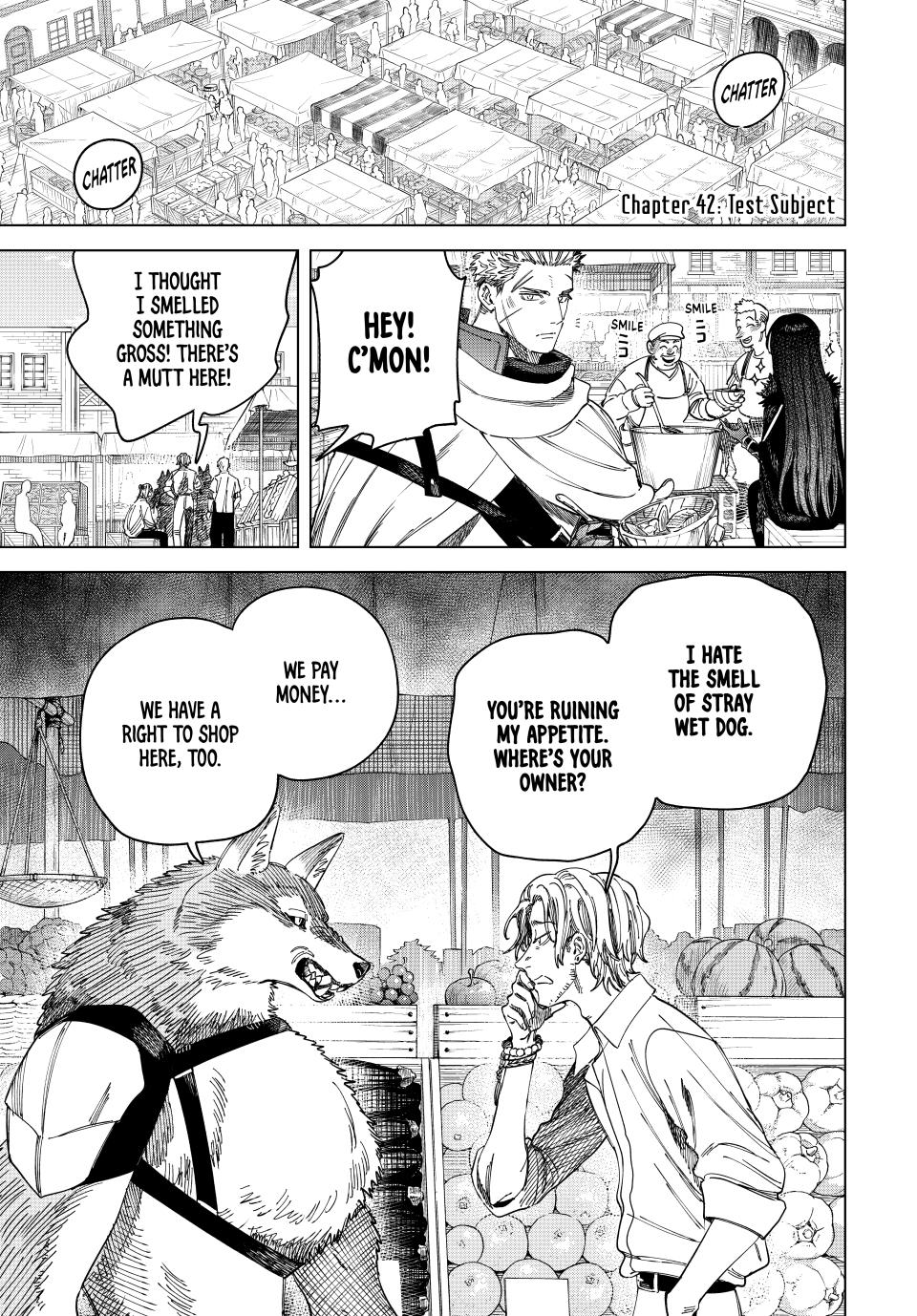 The Witch and the Mercenary Chapter 42 — page 1