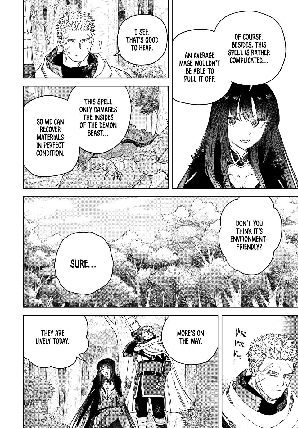 The Witch and the Mercenary Chapter 42 — page 8
