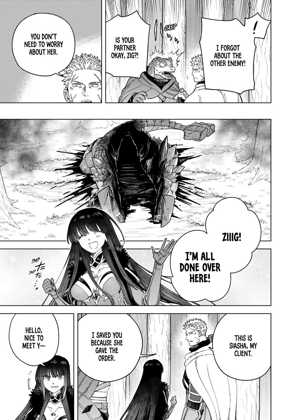 The Witch and the Mercenary Chapter 43.2 — page 11
