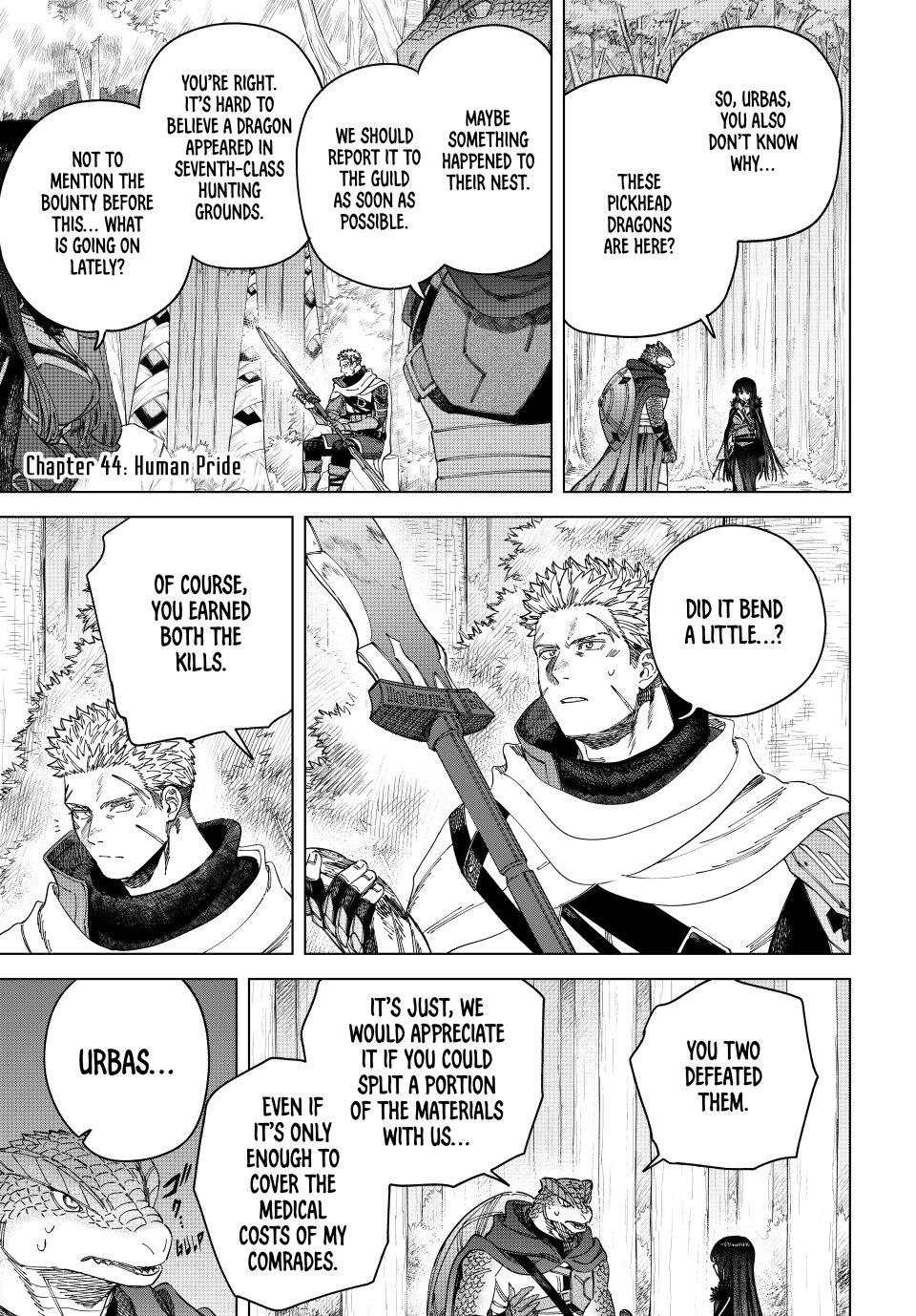 The Witch and the Mercenary Chapter 44 — page 1
