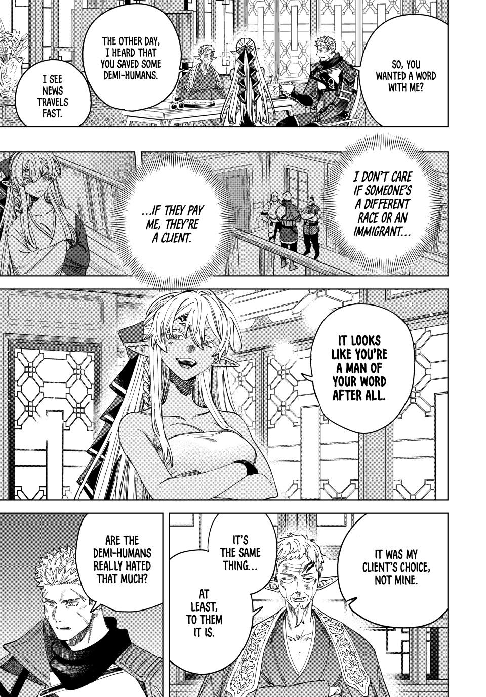 The Witch and the Mercenary Chapter 45 — page 9