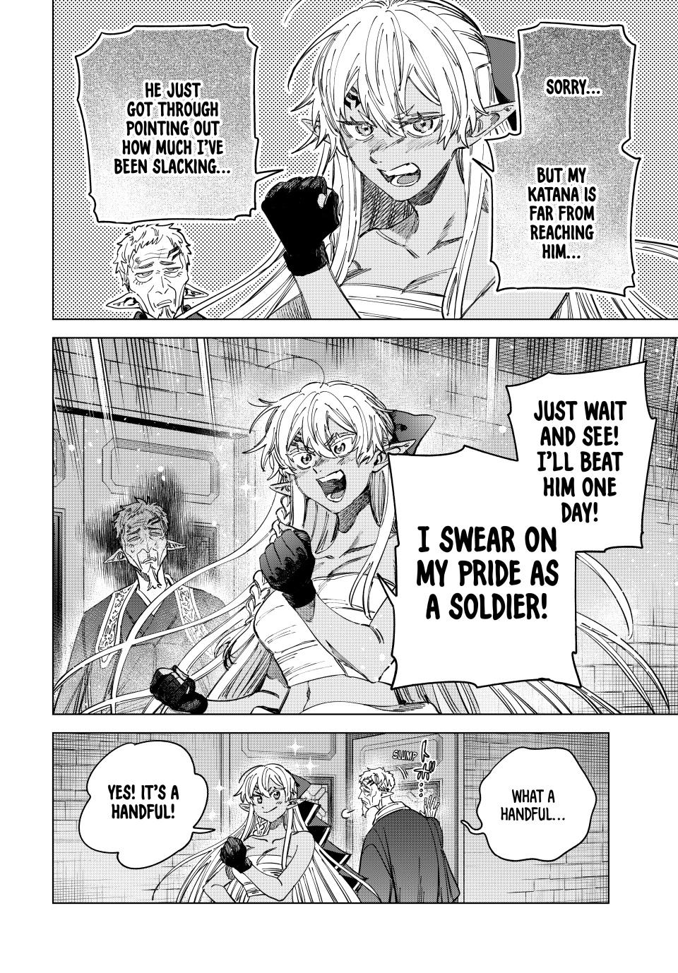The Witch and the Mercenary Chapter 45 — page 14