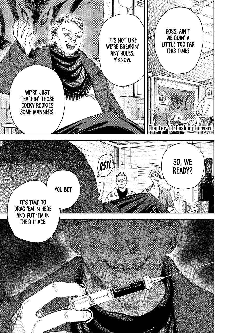 The Witch and the Mercenary Chapter 48.1 — page 1