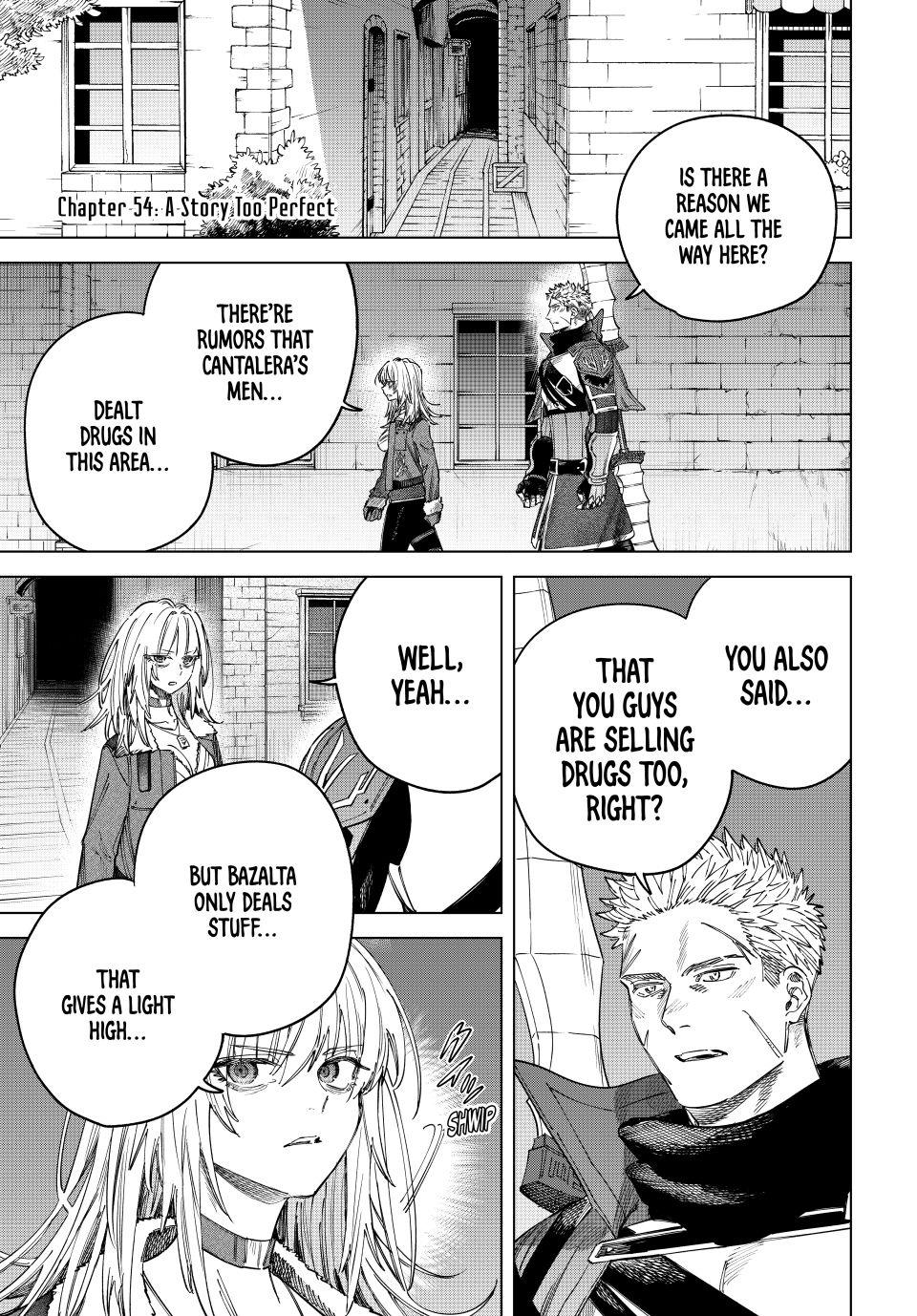 The Witch and the Mercenary Chapter 54 — page 1