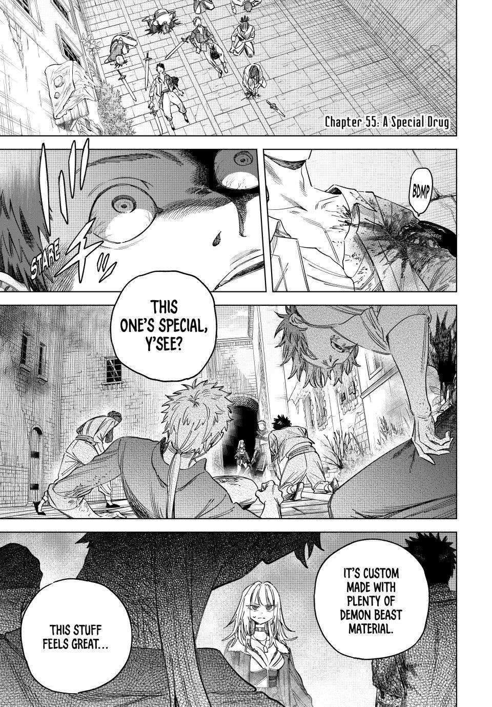 The Witch and the Mercenary Chapter 55 — page 1