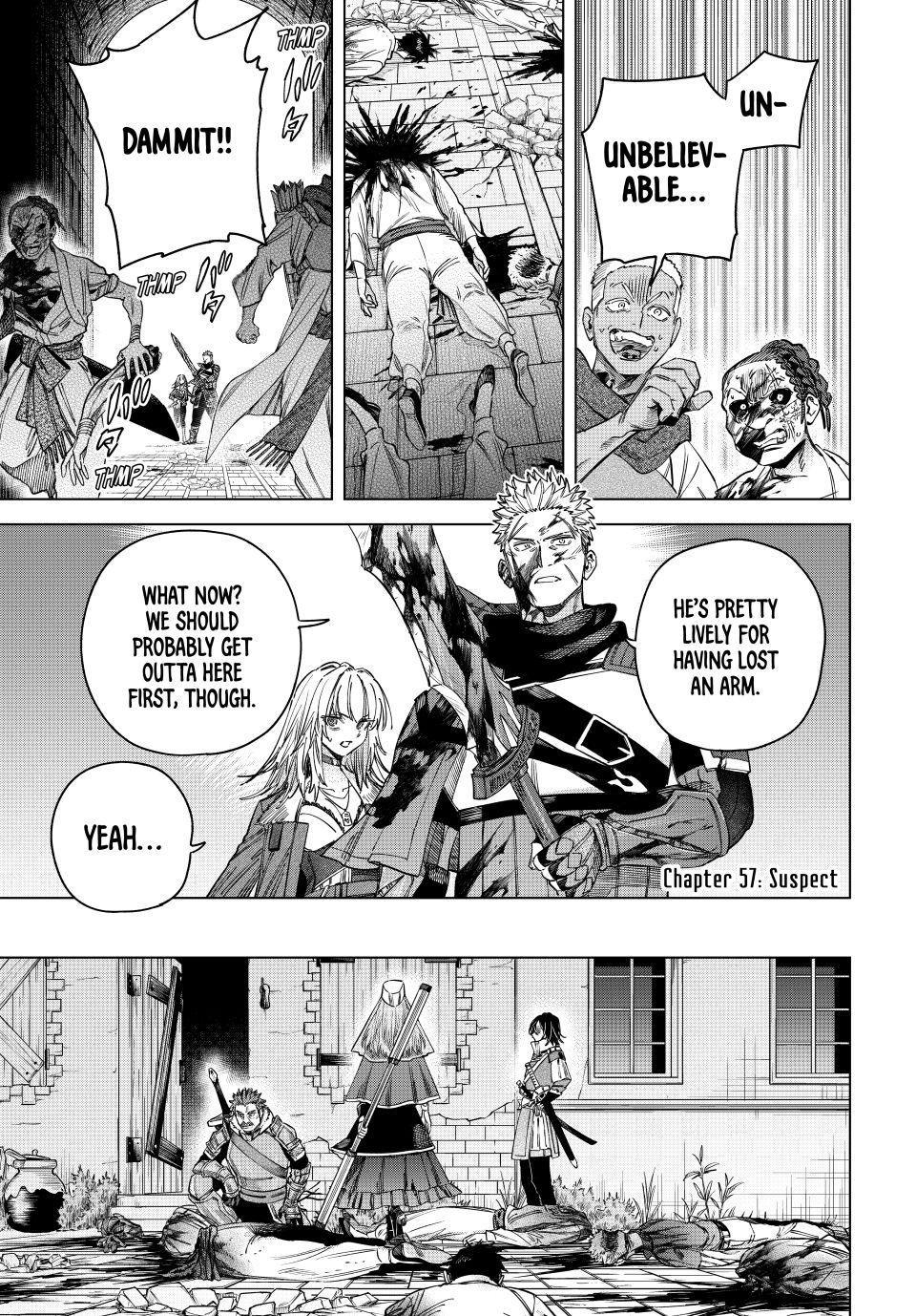The Witch and the Mercenary Chapter 57 — page 1