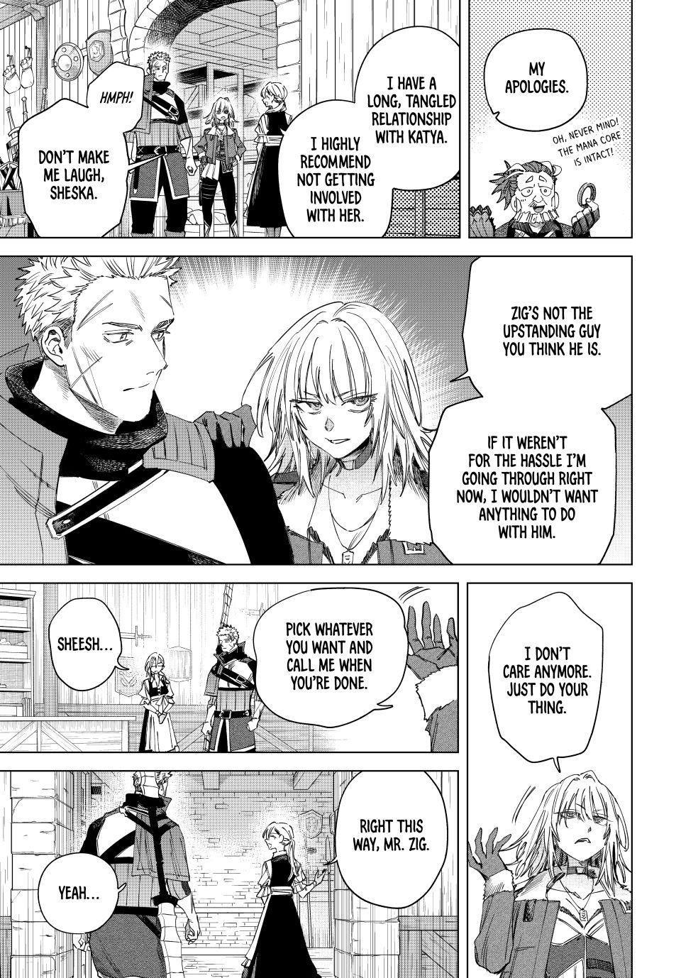 The Witch and the Mercenary Chapter 59 — page 5