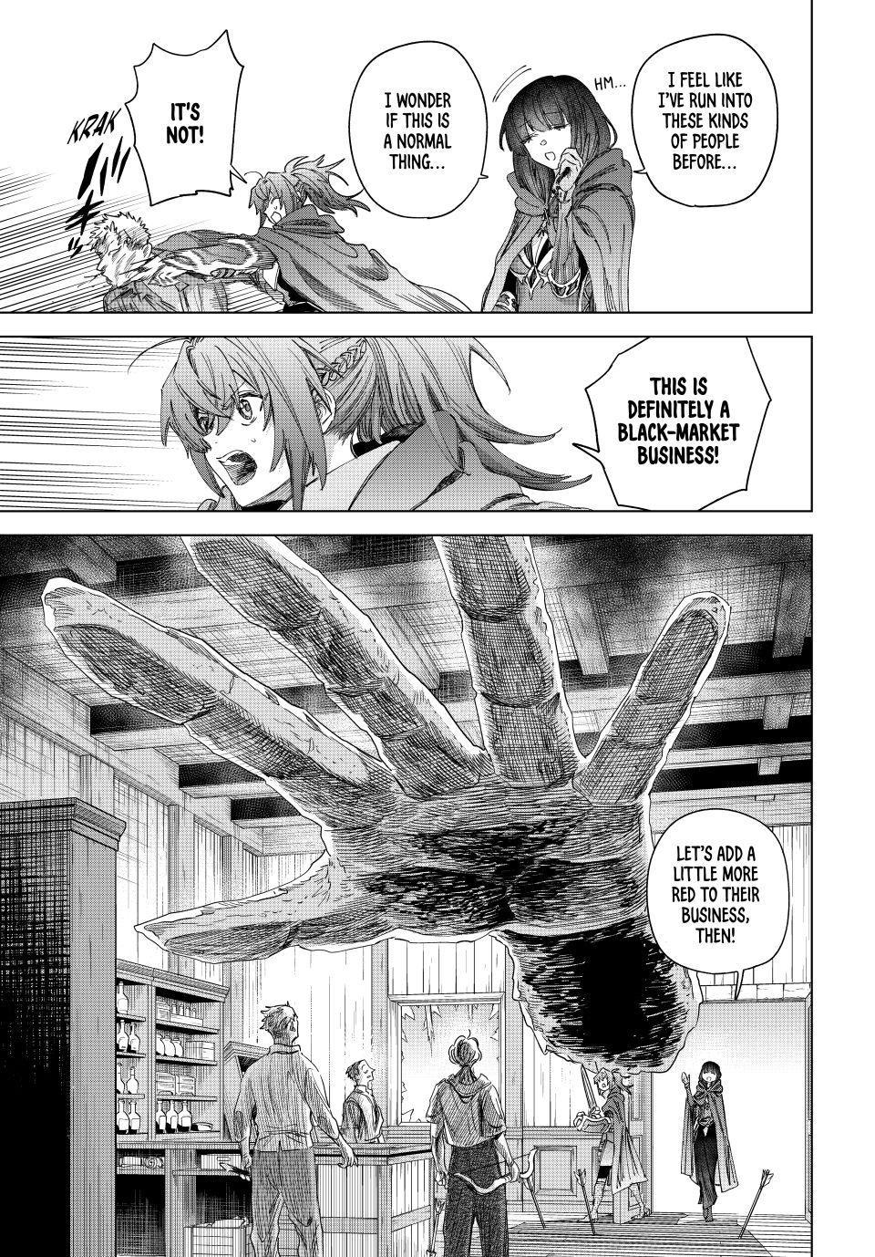 The Witch and the Mercenary Chapter 66 — page 9