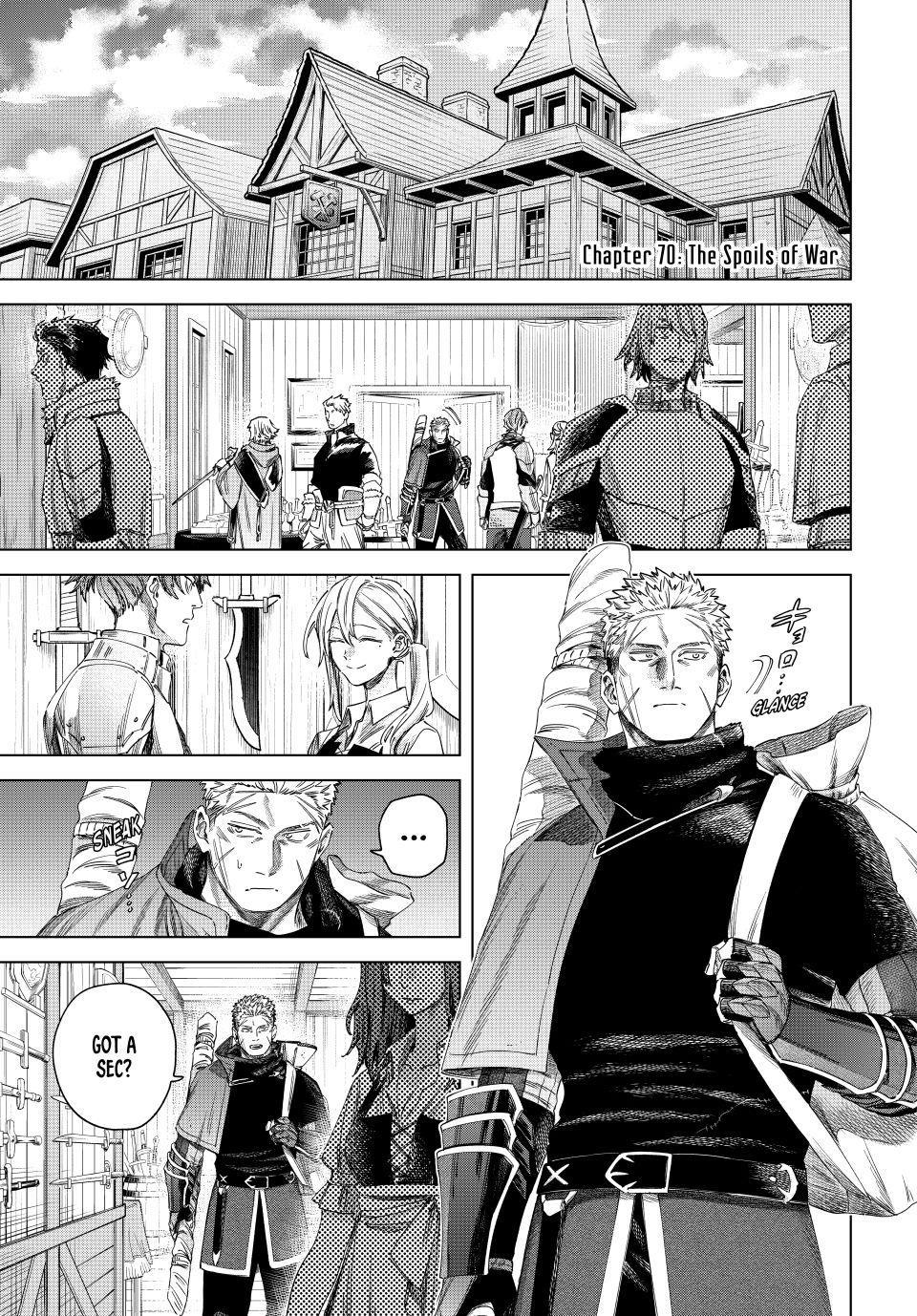 The Witch and the Mercenary Chapter 70 — page 1