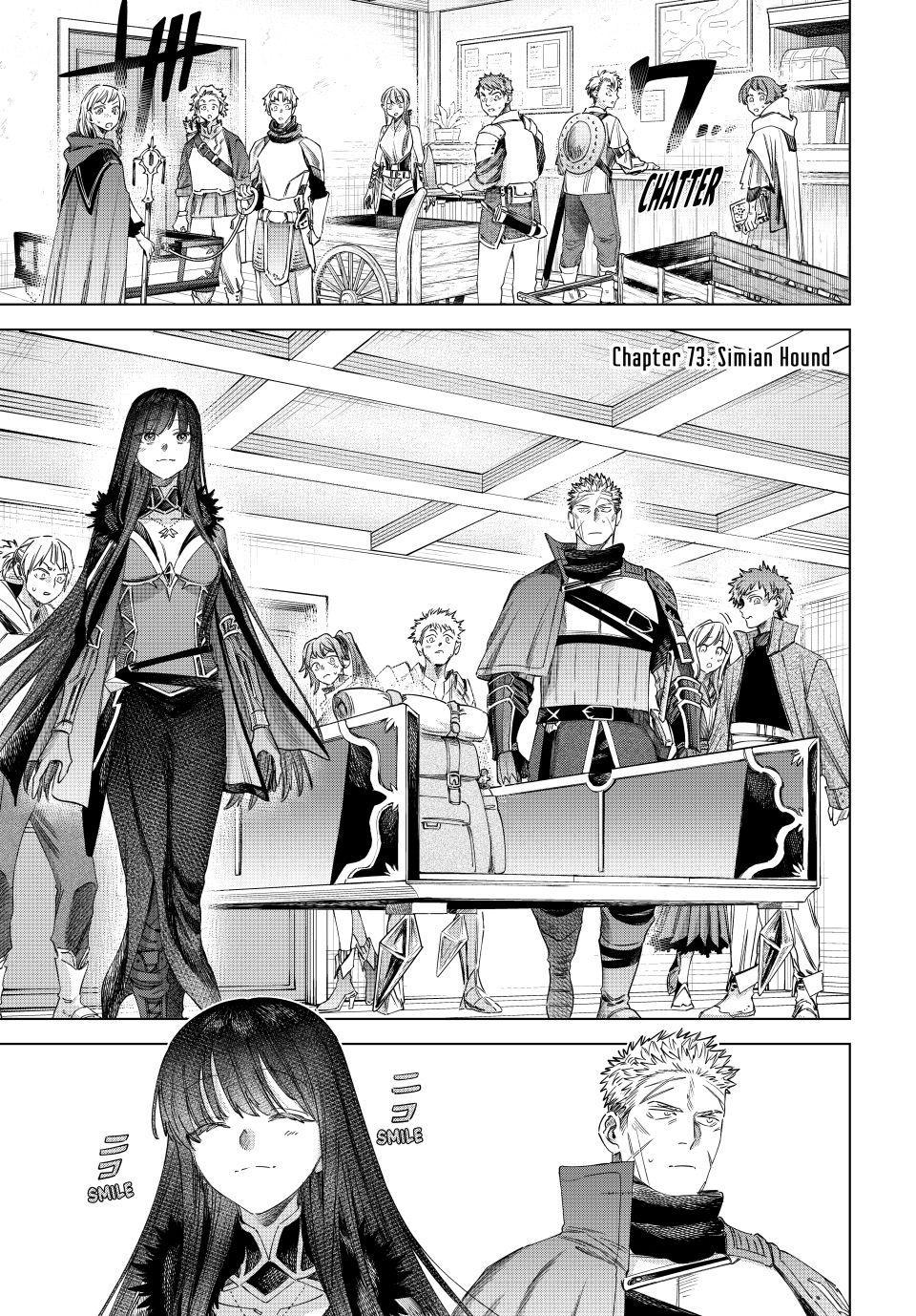 The Witch and the Mercenary Chapter 73 — page 1