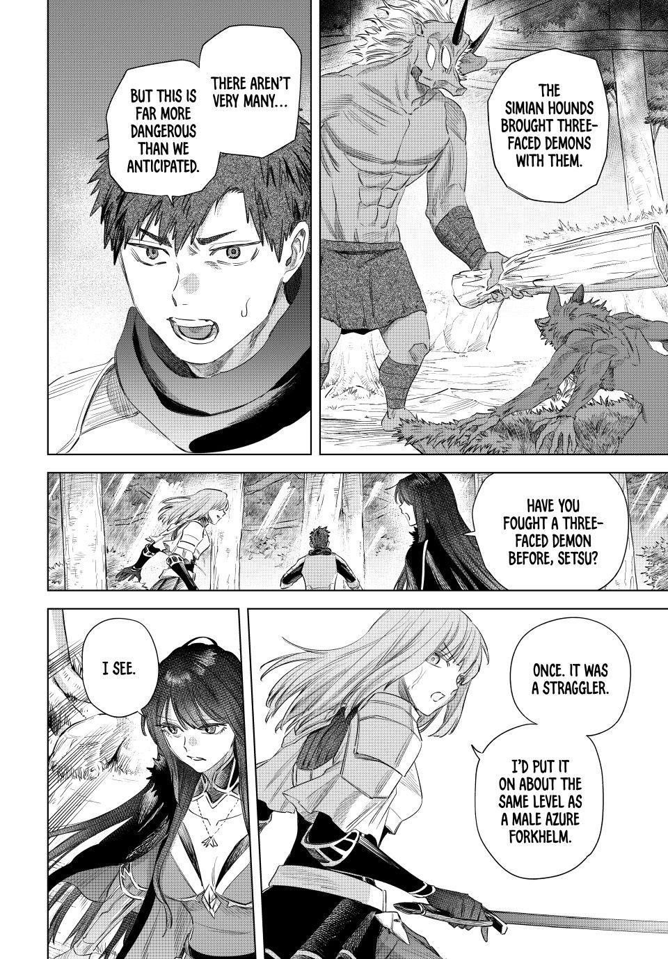 The Witch and the Mercenary Chapter 74 — page 23