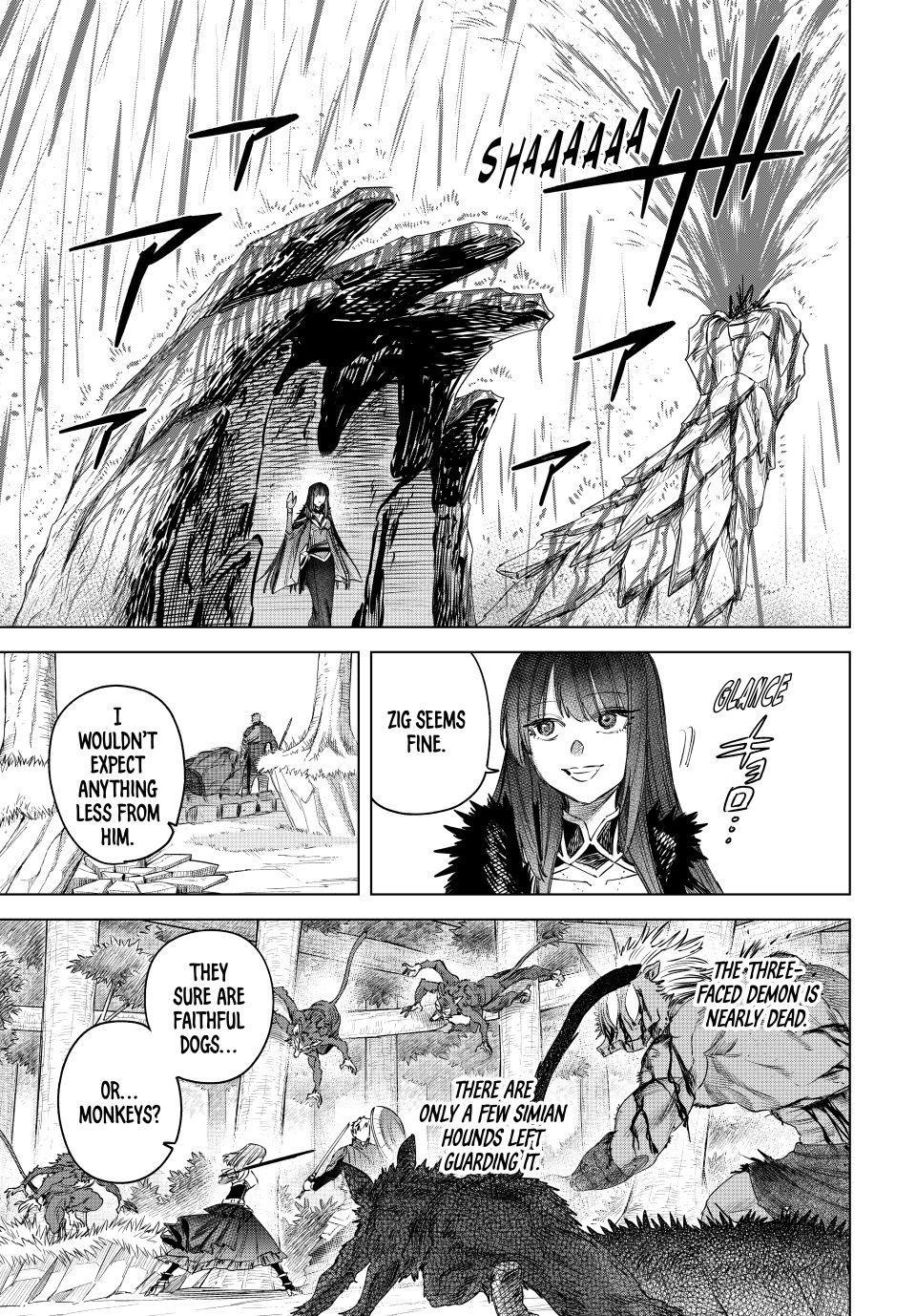 The Witch and the Mercenary Chapter 76 — page 19