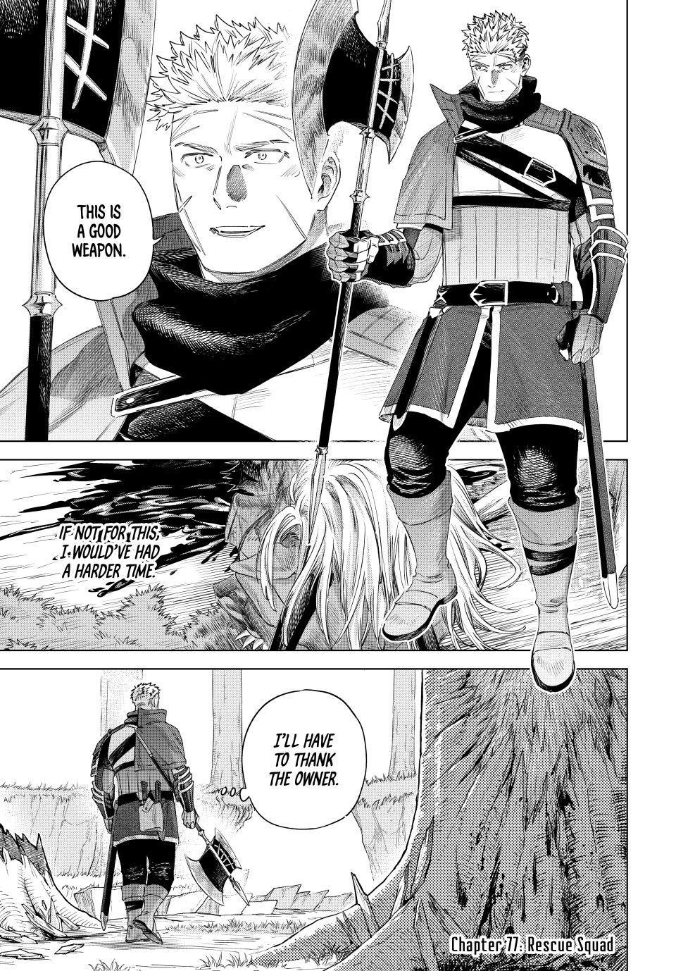 The Witch and the Mercenary Chapter 77 — page 1