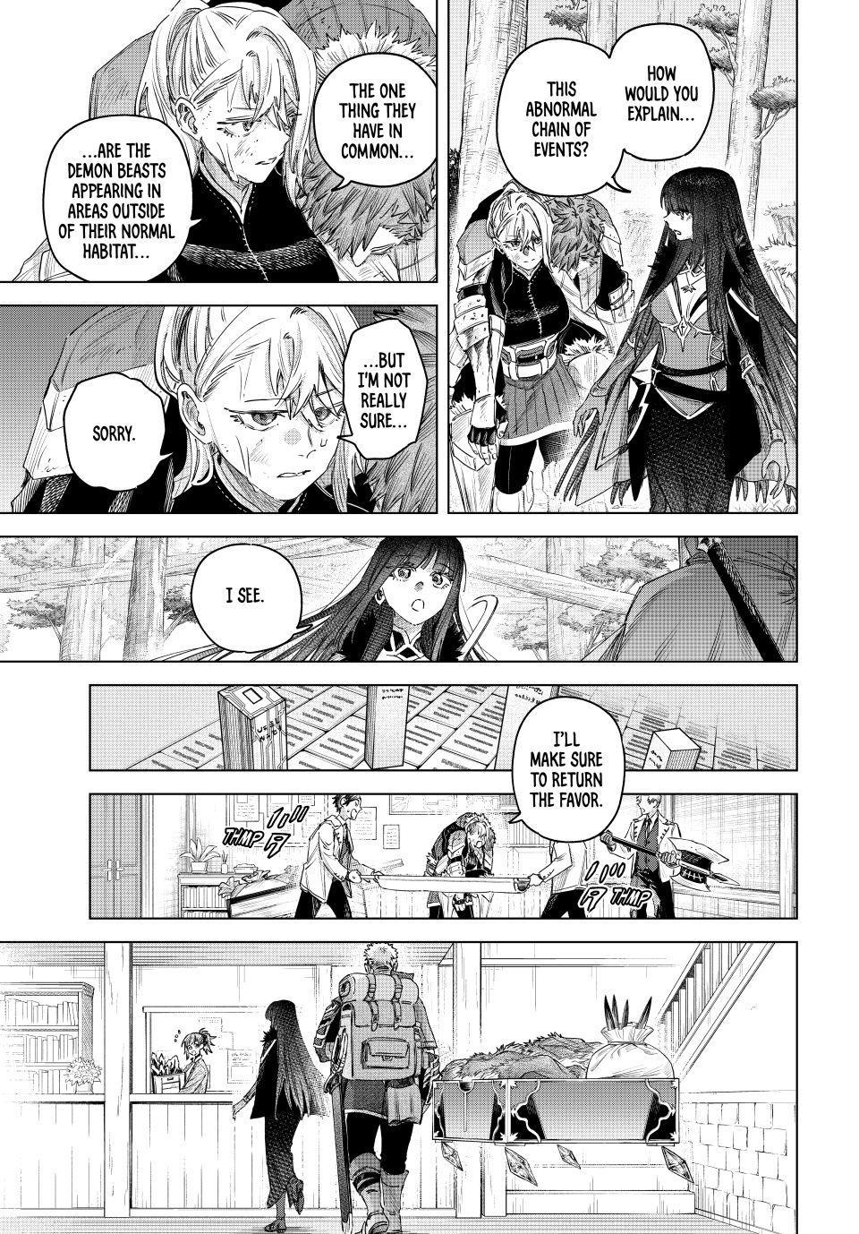 The Witch and the Mercenary Chapter 77 — page 33