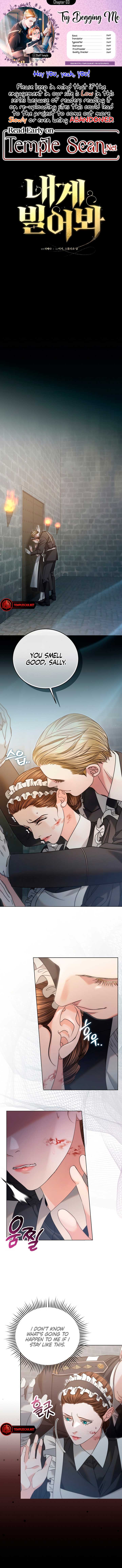 Try Begging Me Chapter 3 — page 1