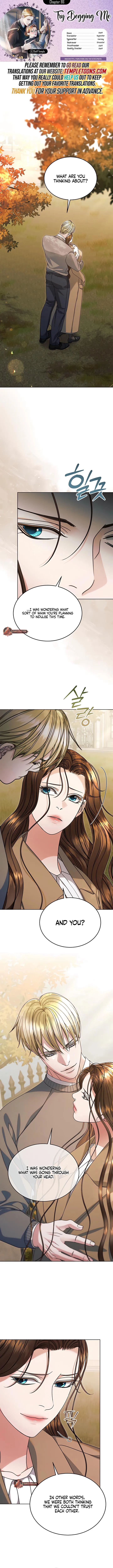 Try Begging Me Chapter 86 — page 1