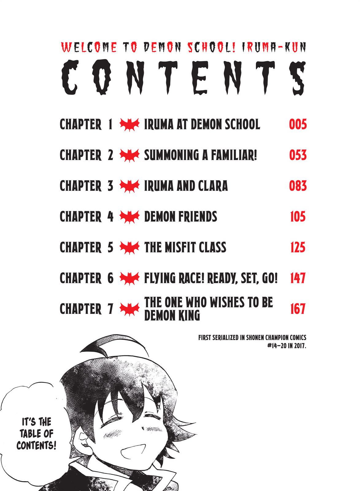 Welcome to Demon School! Iruma-kun Chapter 1 — page 5
