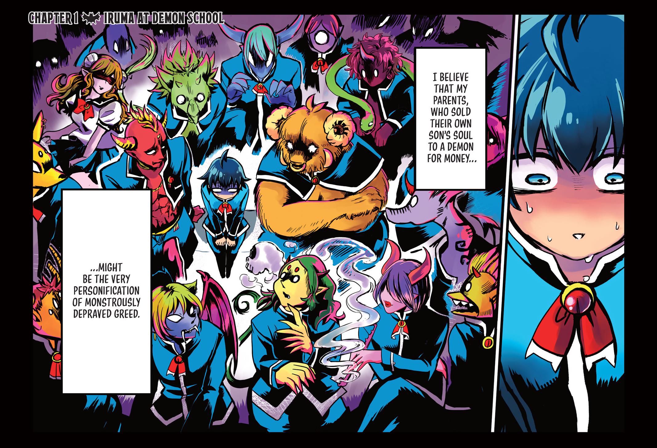 Welcome to Demon School! Iruma-kun Chapter 1 — page 7