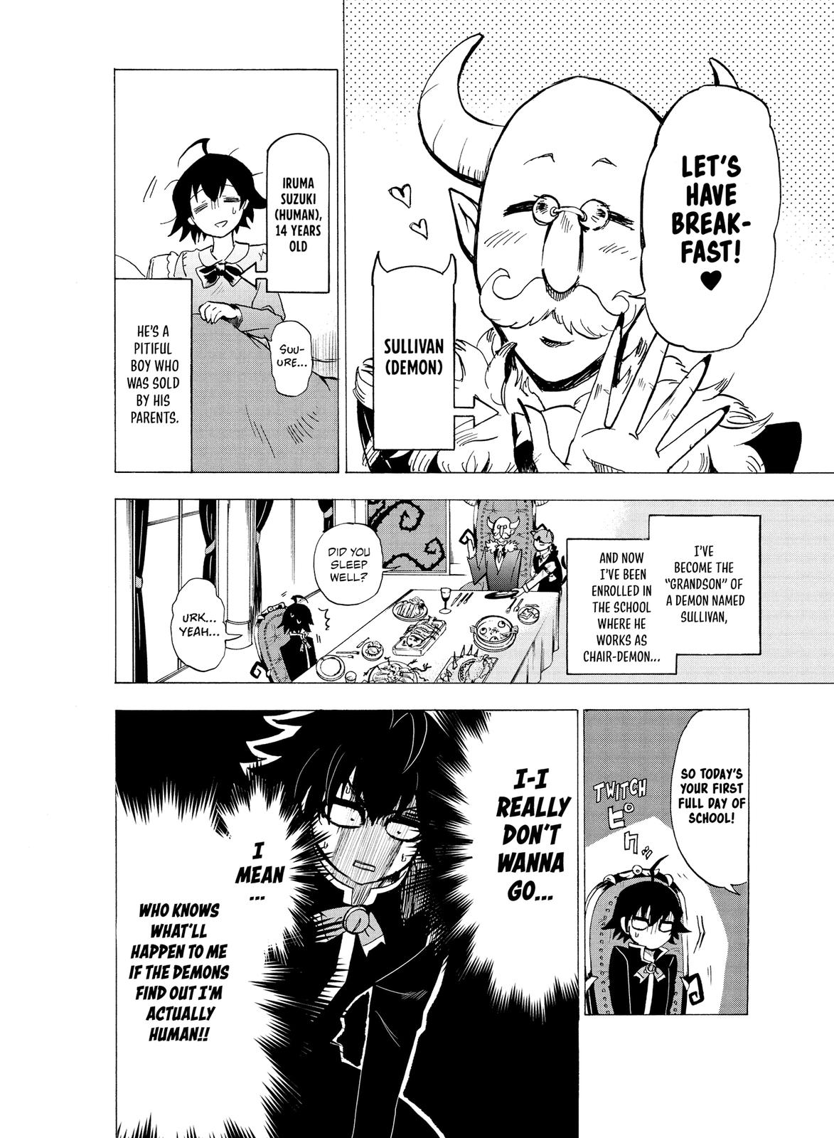 Welcome to Demon School! Iruma-kun Chapter 2 — page 3