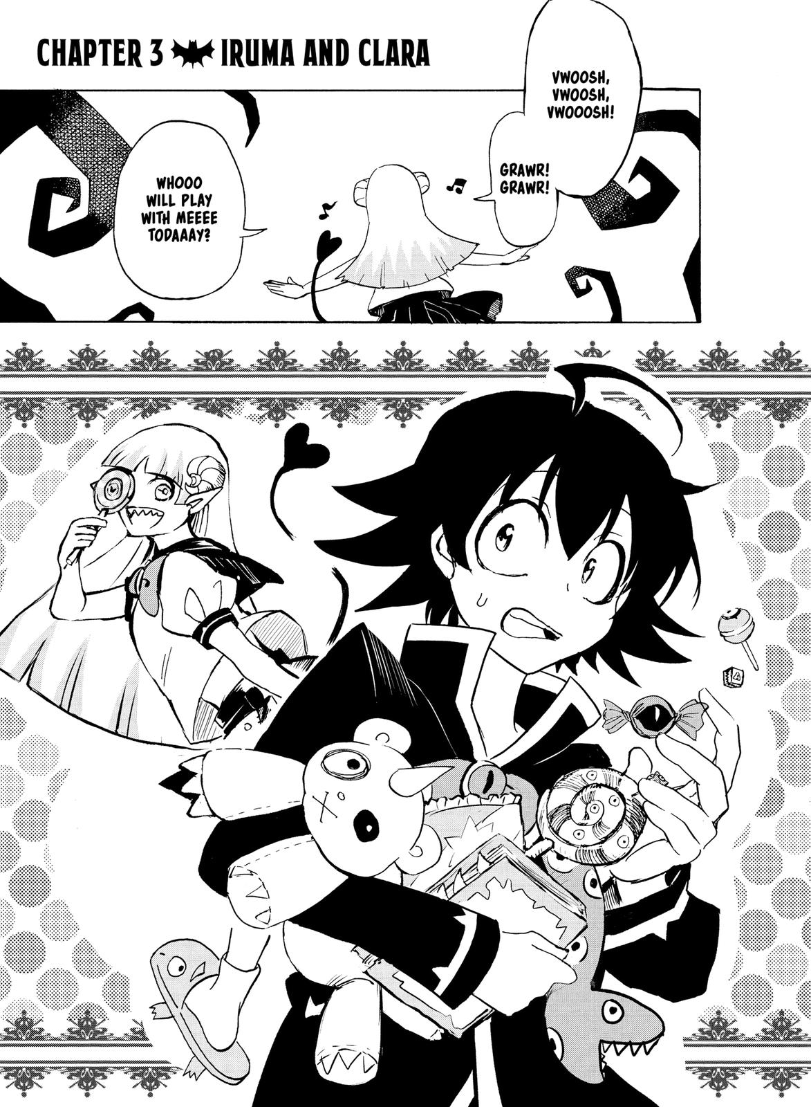 Welcome to Demon School! Iruma-kun Chapter 3 — page 1
