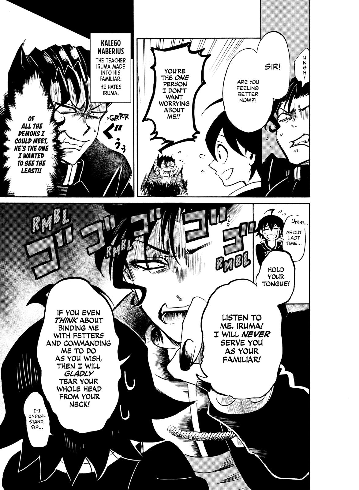 Welcome to Demon School! Iruma-kun Chapter 4 — page 9