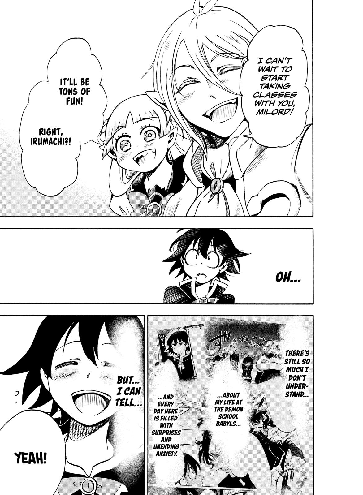 Welcome to Demon School! Iruma-kun Chapter 4 — page 15