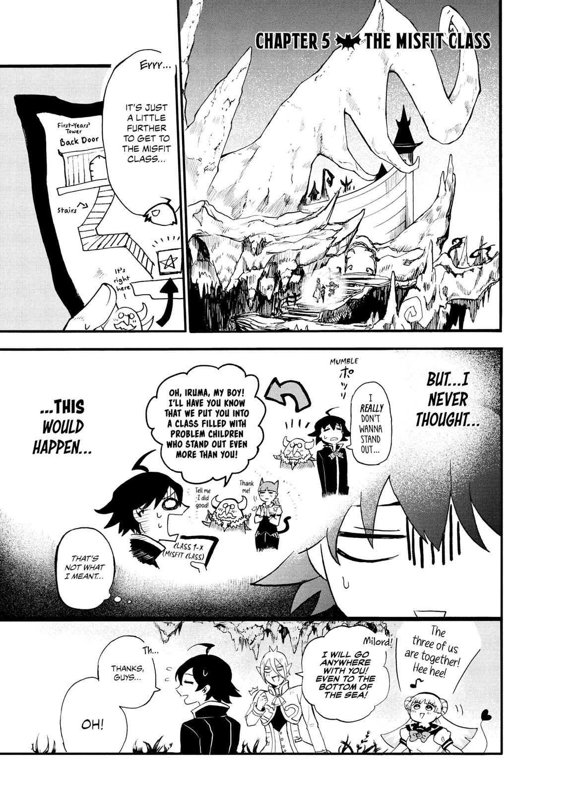 Welcome to Demon School! Iruma-kun Chapter 5 — page 1