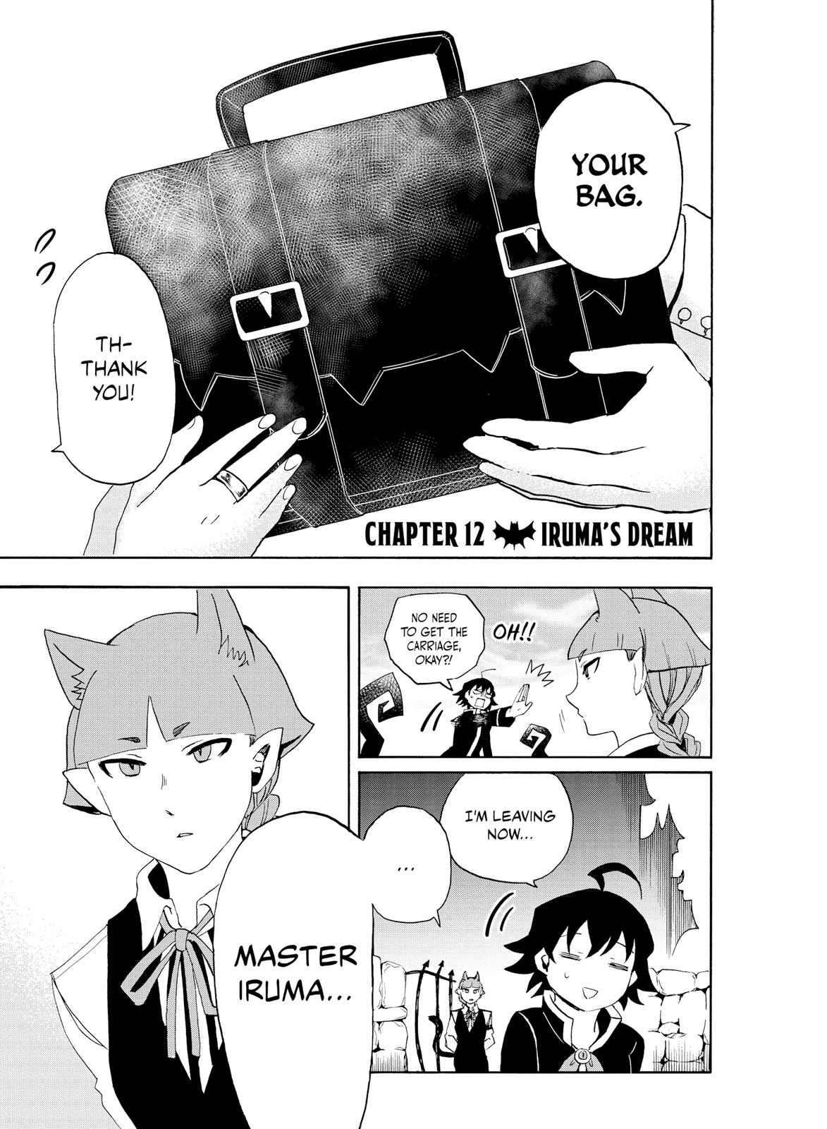Welcome to Demon School! Iruma-kun Chapter 12 — page 1