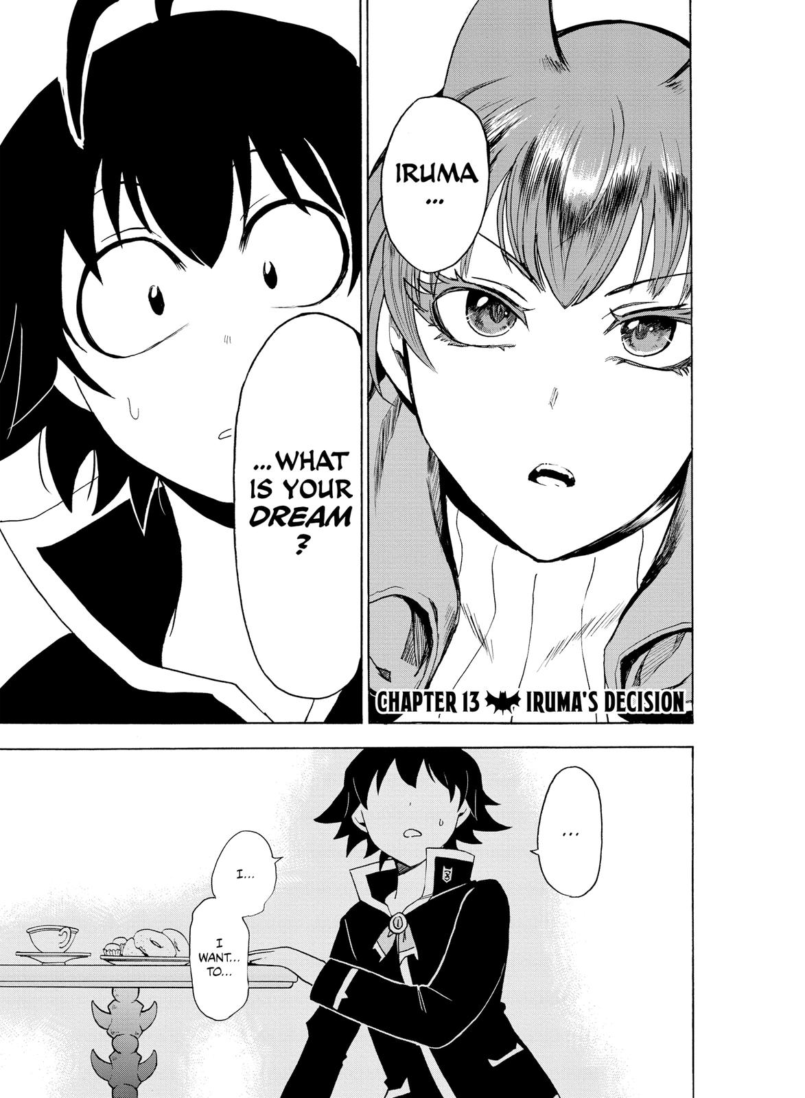 Welcome to Demon School! Iruma-kun Chapter 13 — page 1