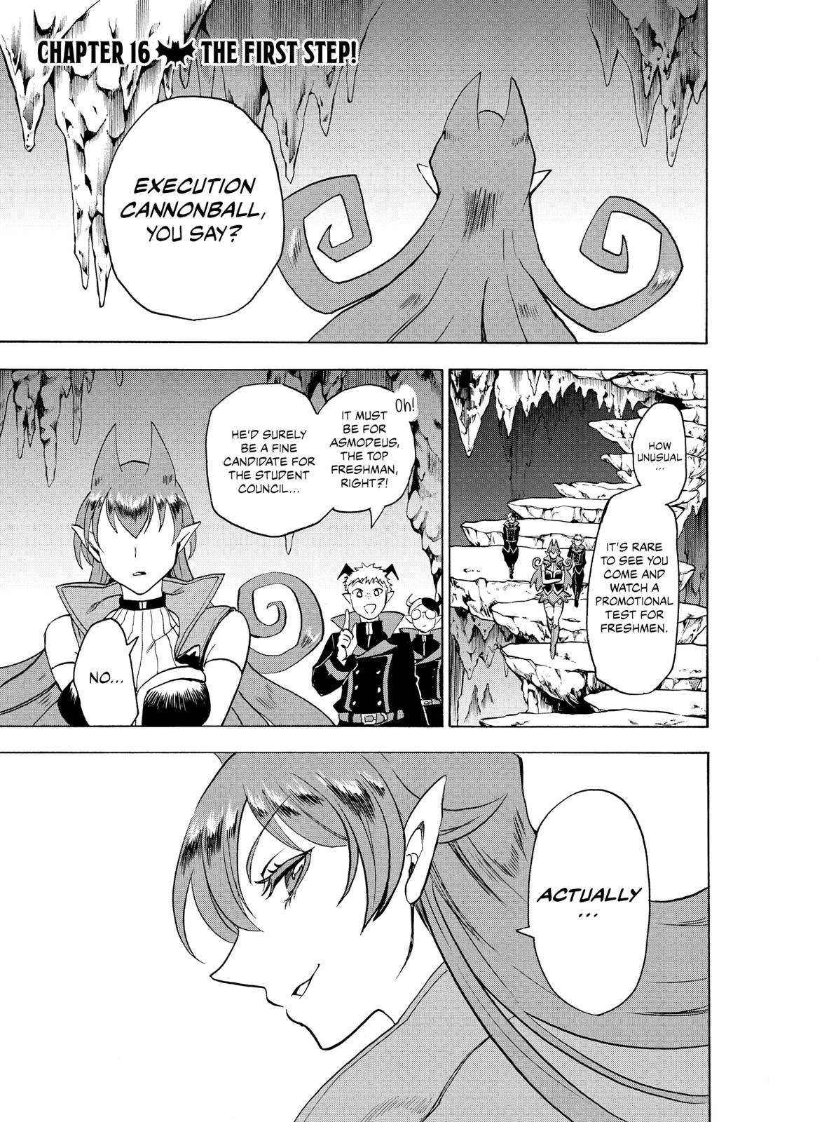 Welcome to Demon School! Iruma-kun Chapter 16 — page 1