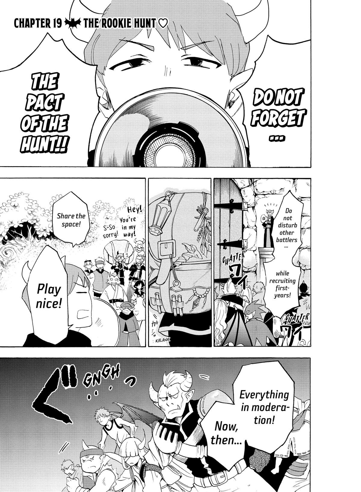 Welcome to Demon School! Iruma-kun Chapter 19 — page 1