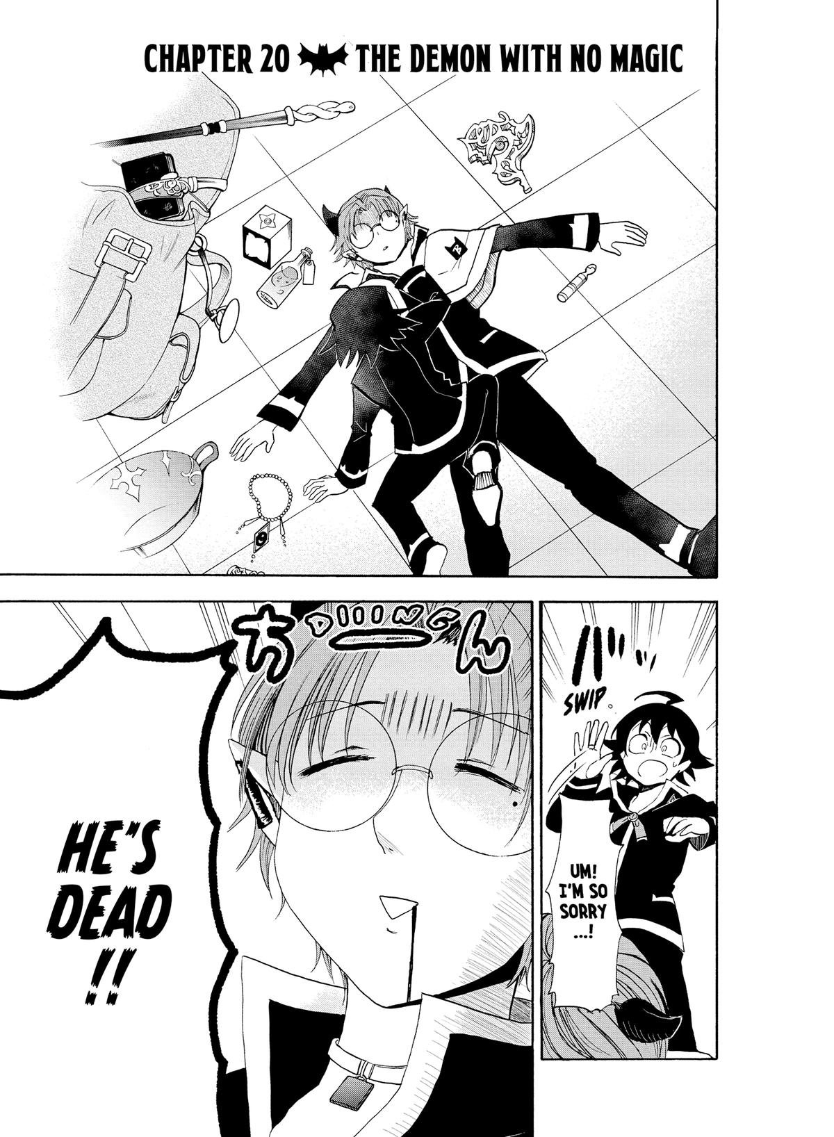 Welcome to Demon School! Iruma-kun Chapter 20 — page 1