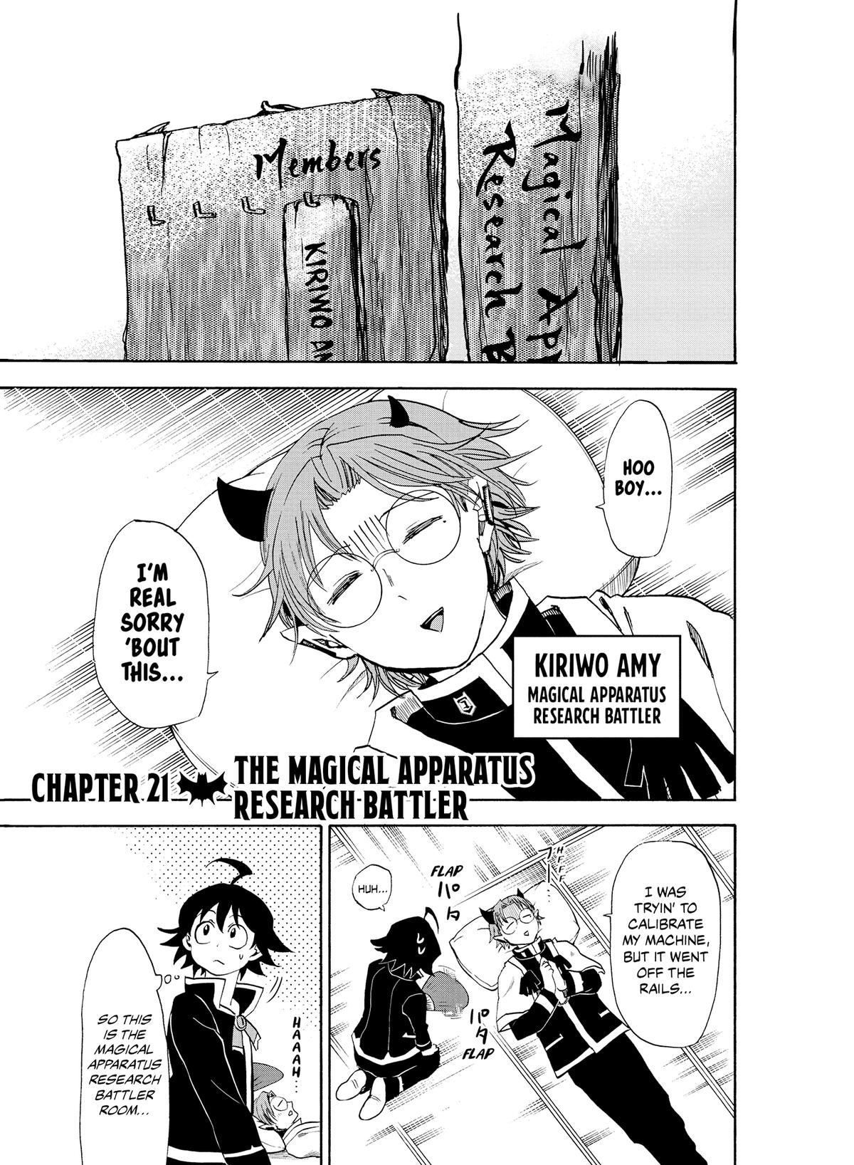 Welcome to Demon School! Iruma-kun Chapter 21 — page 1