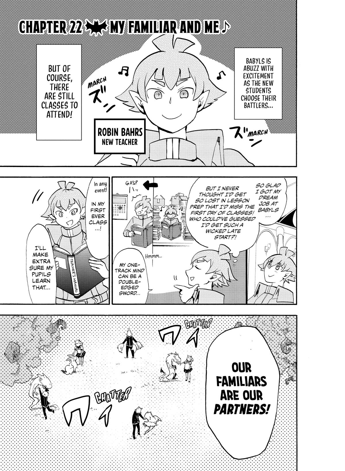 Welcome to Demon School! Iruma-kun Chapter 22 — page 1