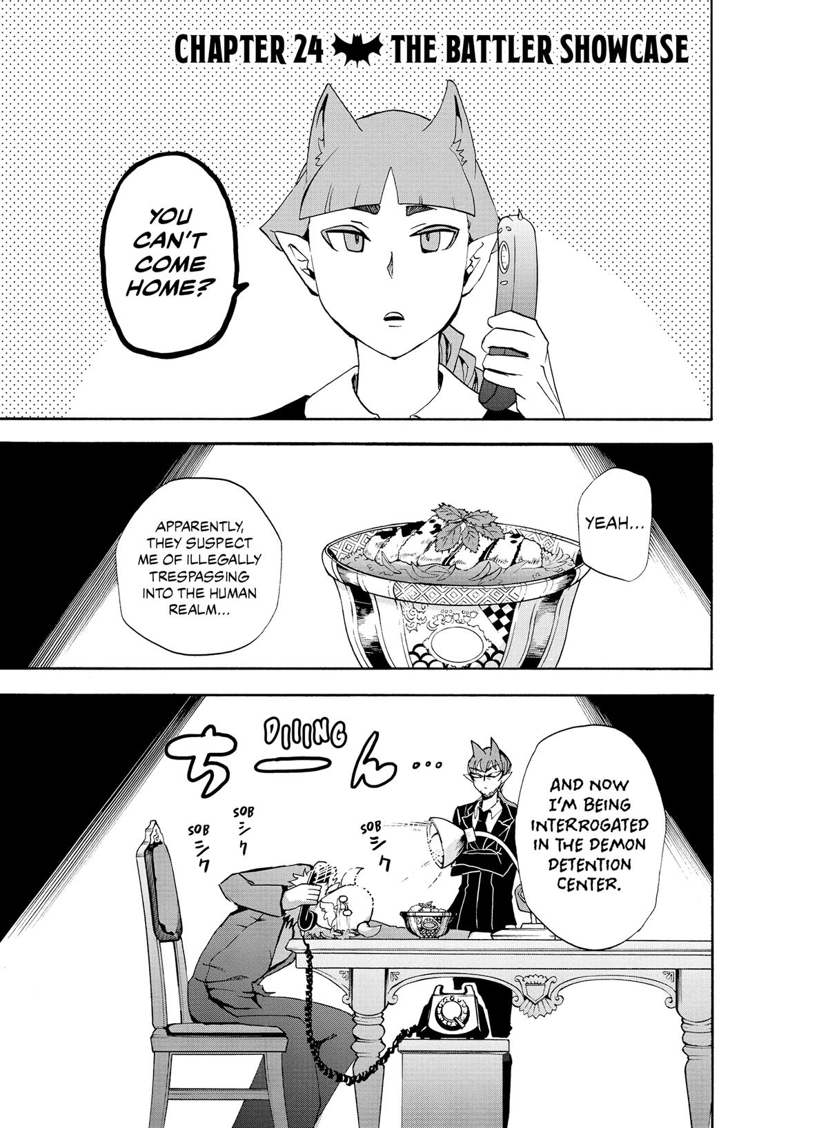 Welcome to Demon School! Iruma-kun Chapter 24 — page 1