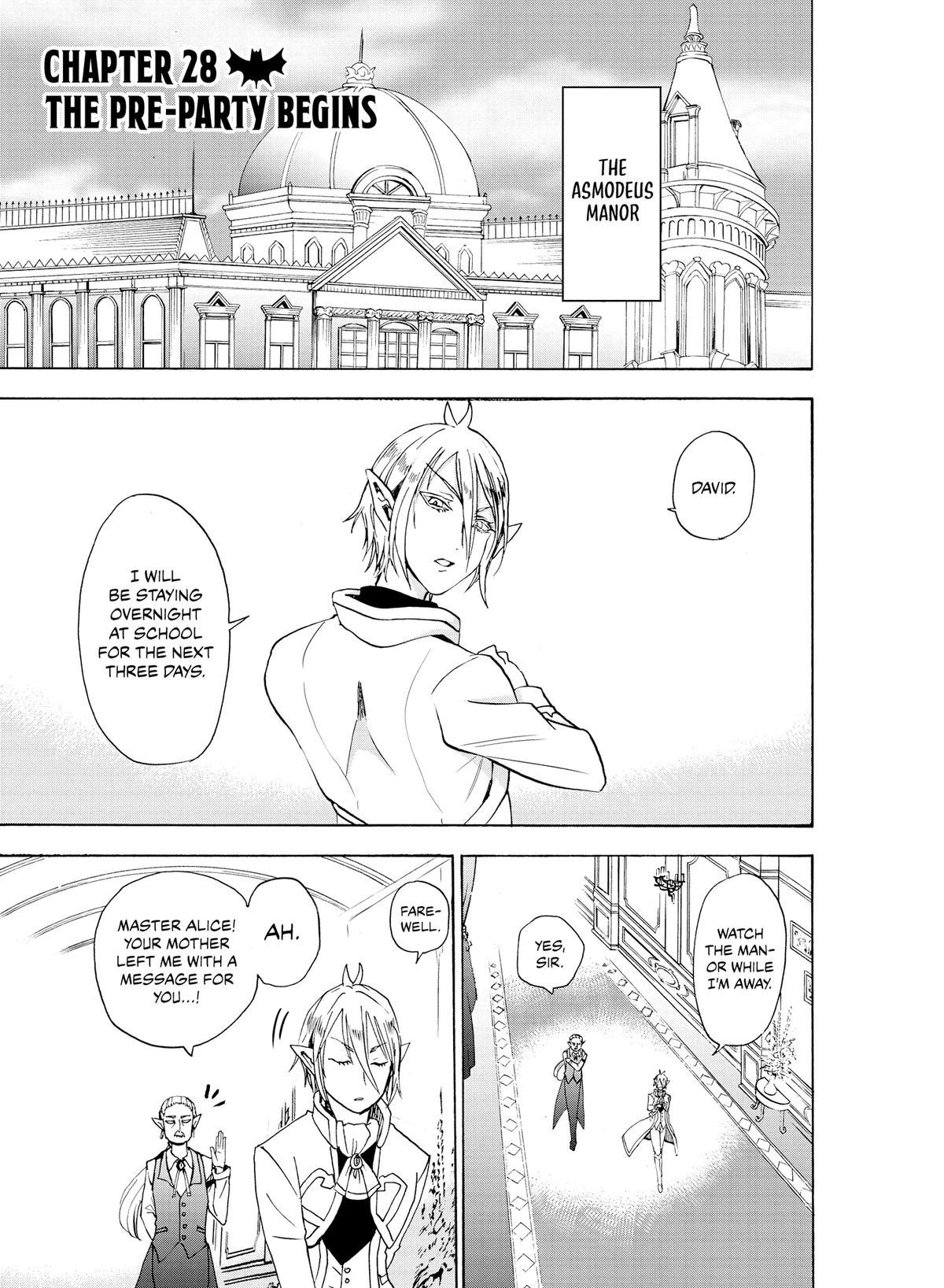 Welcome to Demon School! Iruma-kun Chapter 28 — page 1