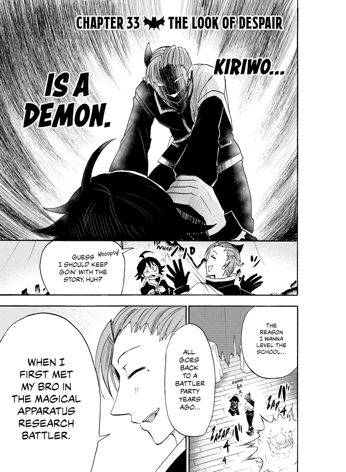Welcome to Demon School! Iruma-kun Chapter 33 — page 1
