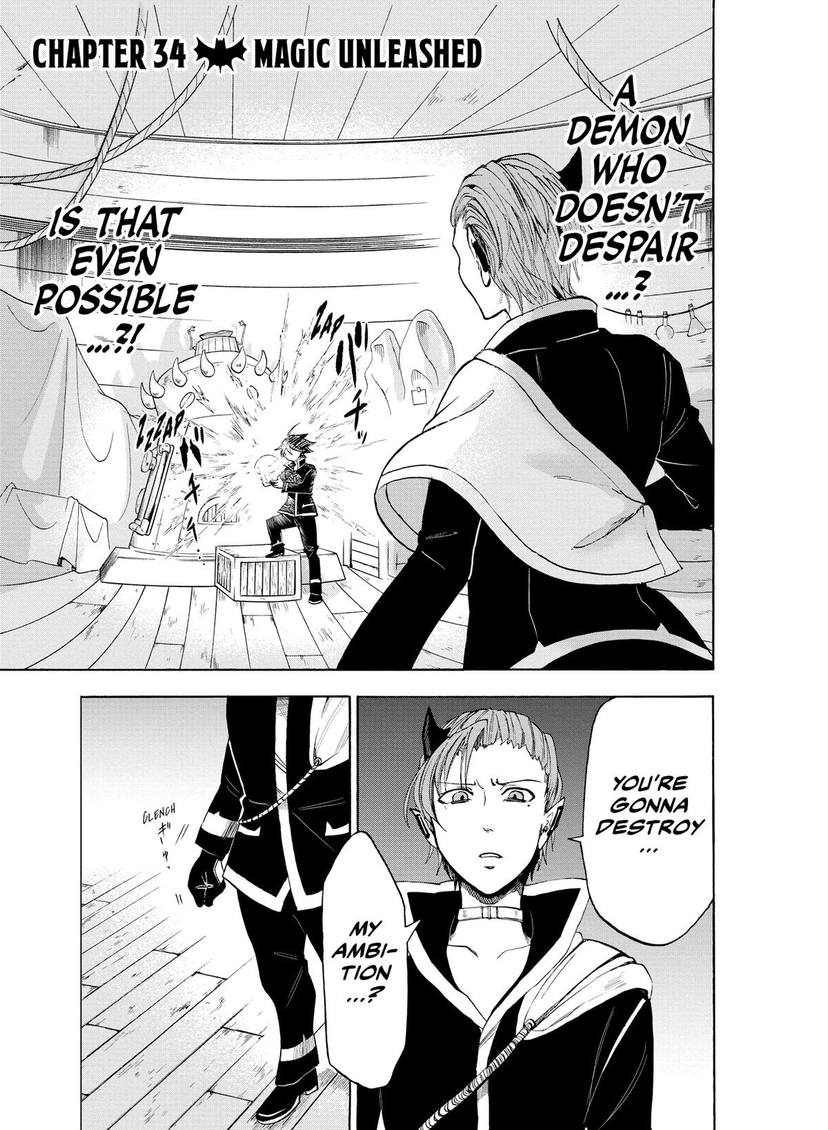 Welcome to Demon School! Iruma-kun Chapter 34 — page 1