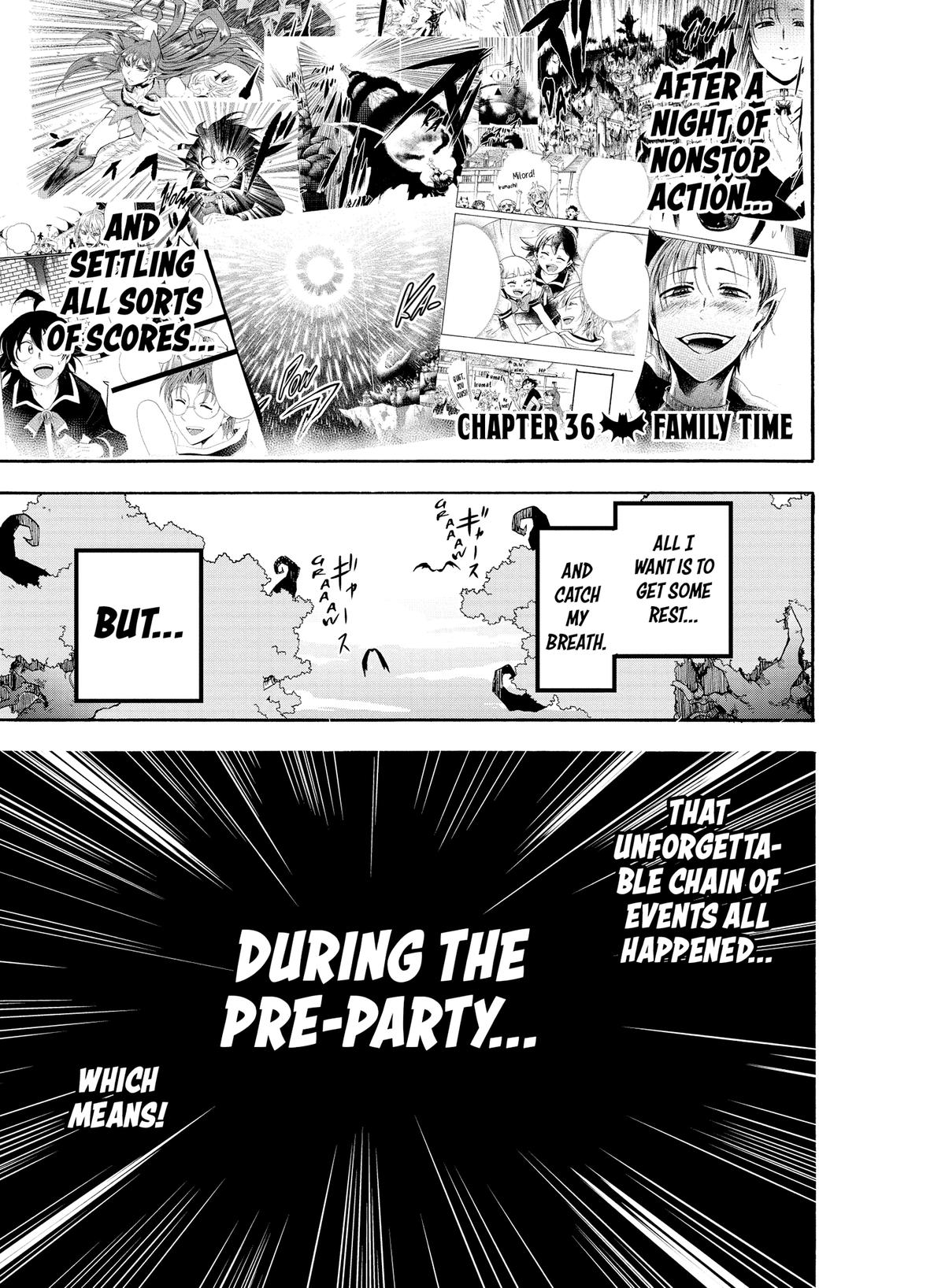 Welcome to Demon School! Iruma-kun Chapter 36 — page 1