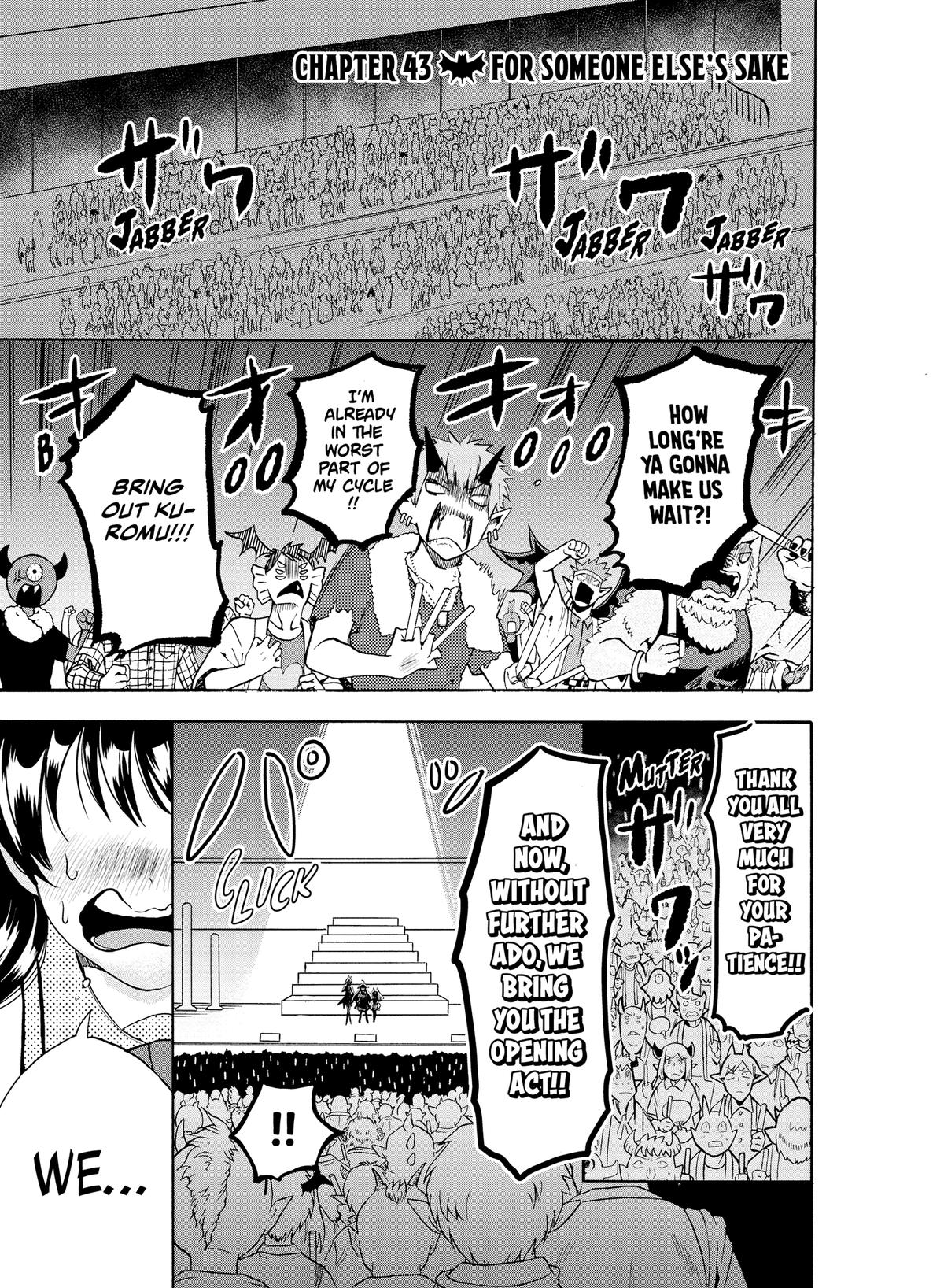Welcome to Demon School! Iruma-kun Chapter 43 — page 1