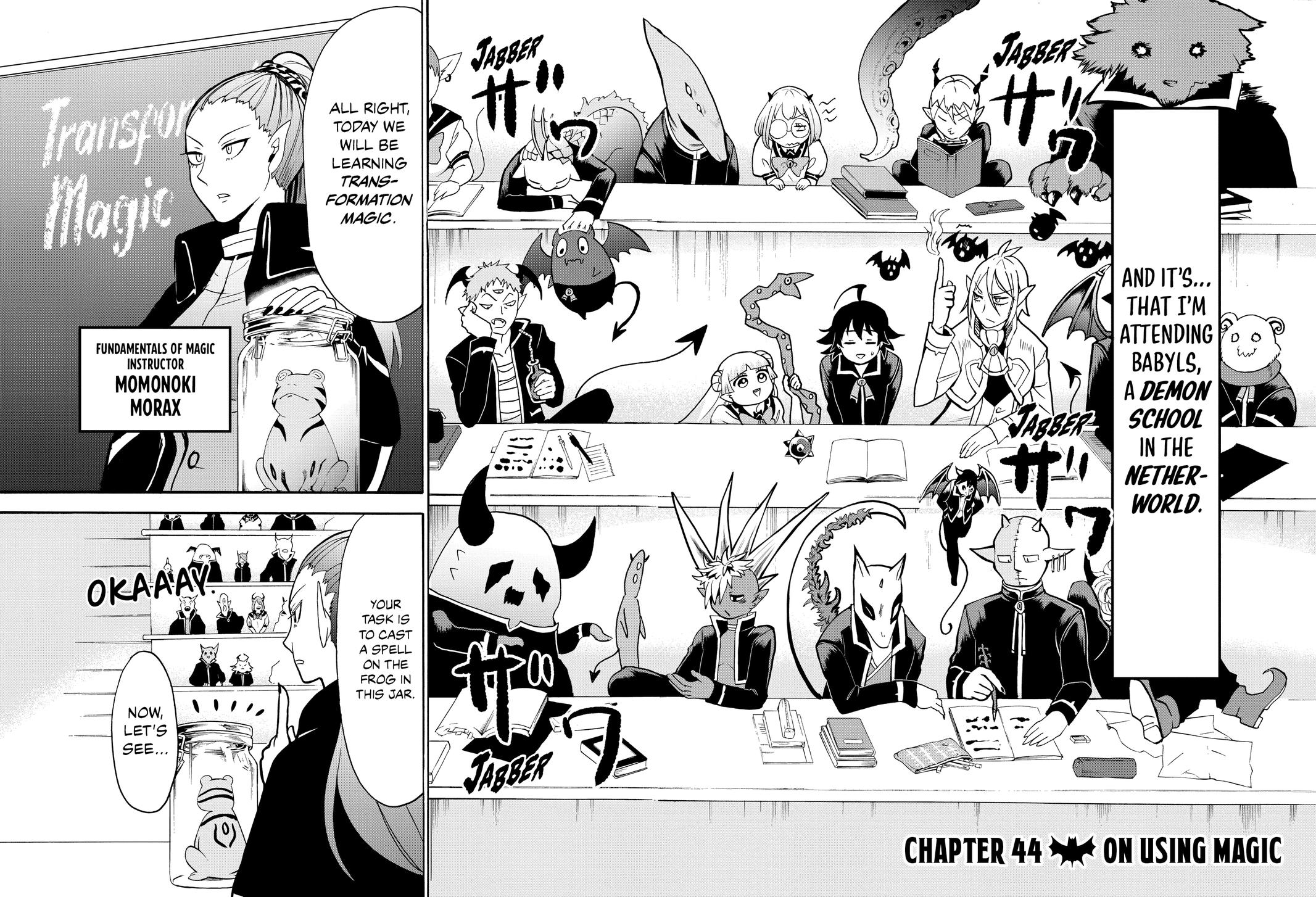 Welcome to Demon School! Iruma-kun Chapter 44 — page 8