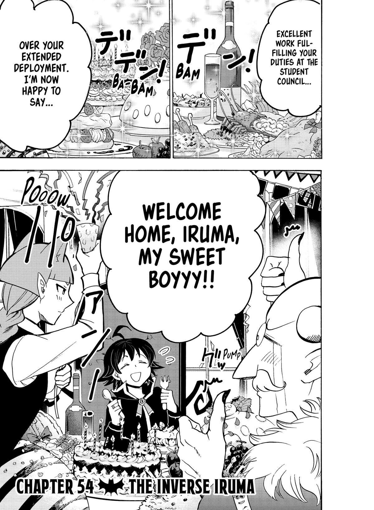 Welcome to Demon School! Iruma-kun Chapter 54 — page 1
