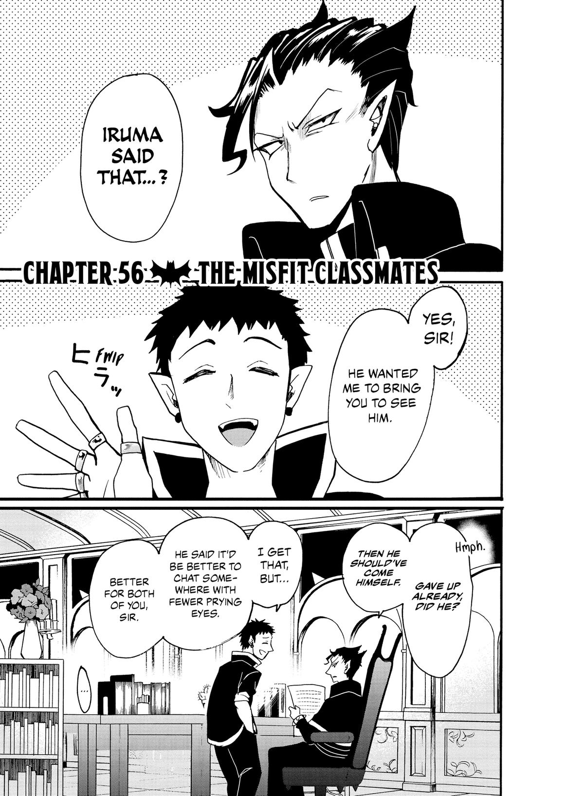 Welcome to Demon School! Iruma-kun Chapter 56 — page 1