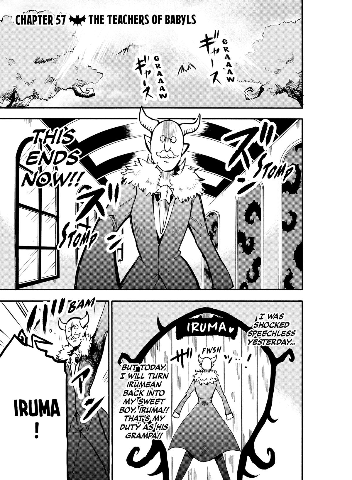 Welcome to Demon School! Iruma-kun Chapter 57 — page 1