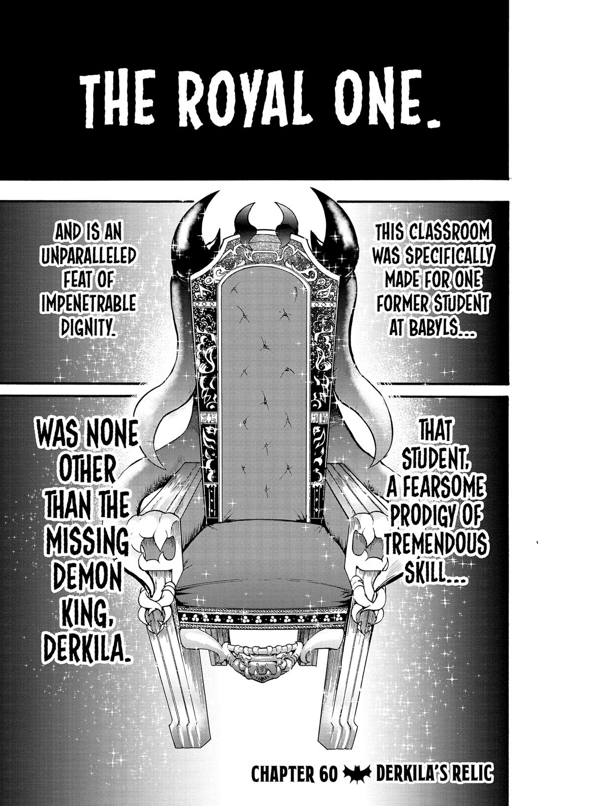 Welcome to Demon School! Iruma-kun Chapter 60 — page 1