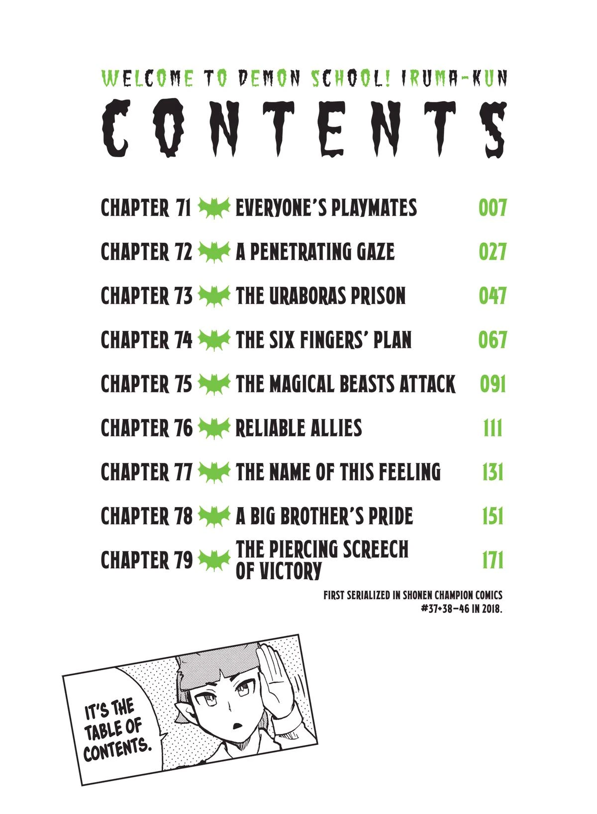 Welcome to Demon School! Iruma-kun Chapter 71 — page 6