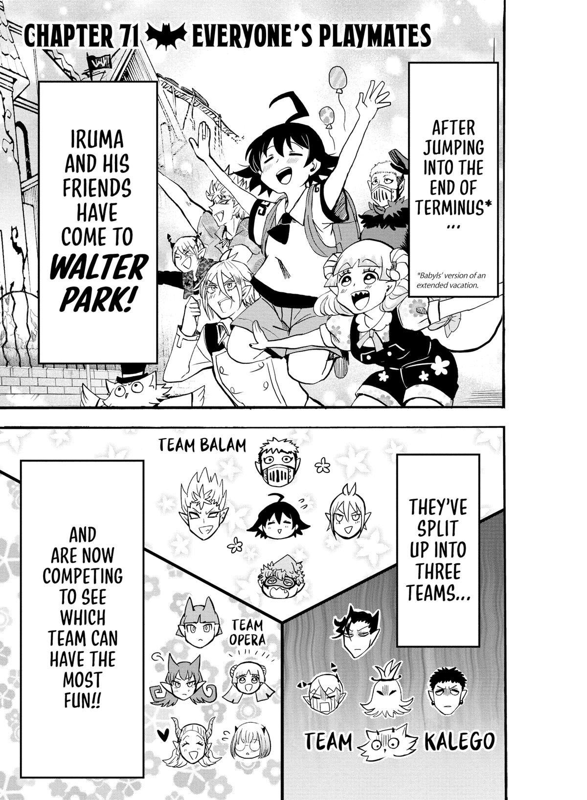 Welcome to Demon School! Iruma-kun Chapter 71 — page 7