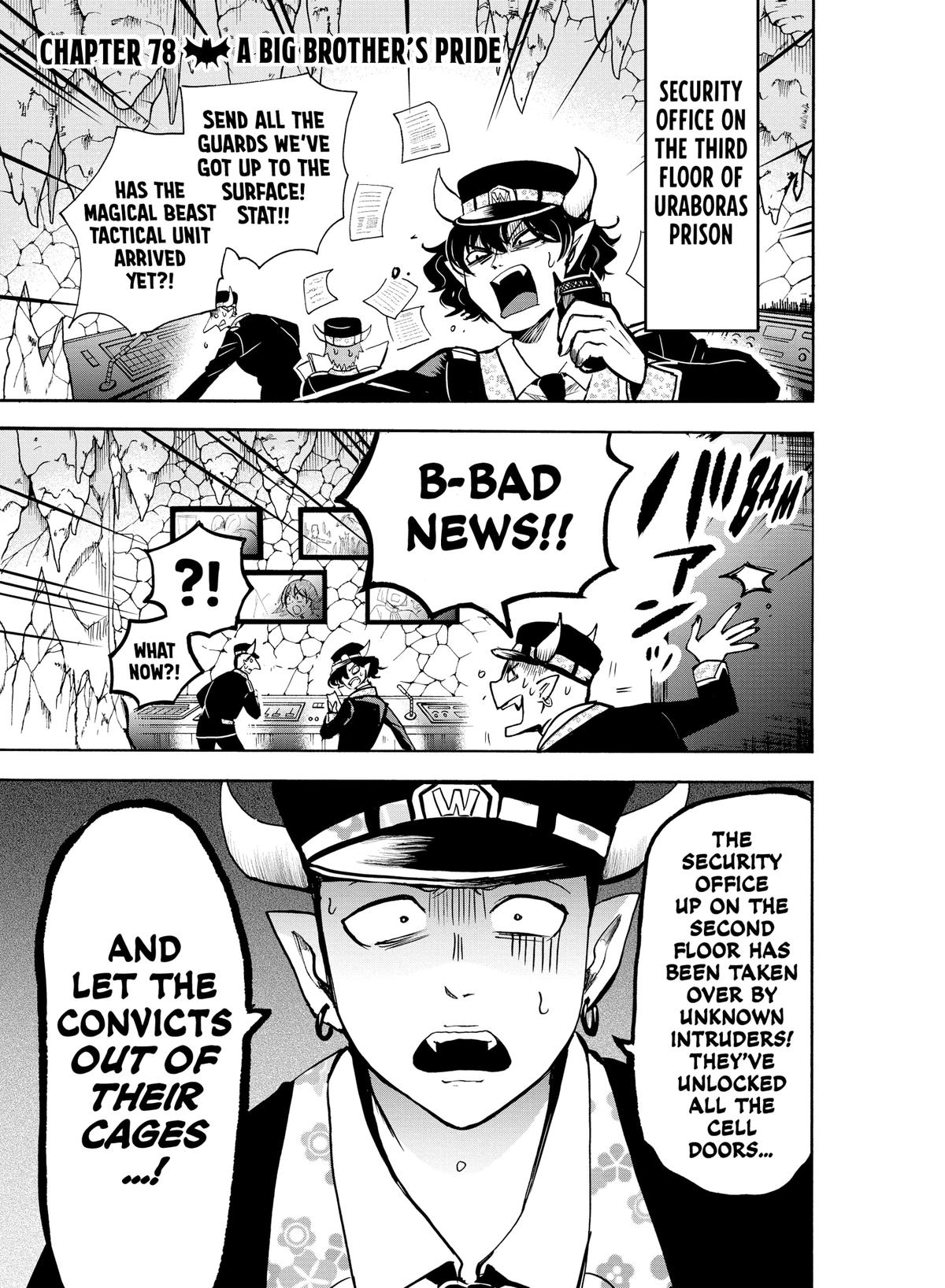 Welcome to Demon School! Iruma-kun Chapter 78 — page 1