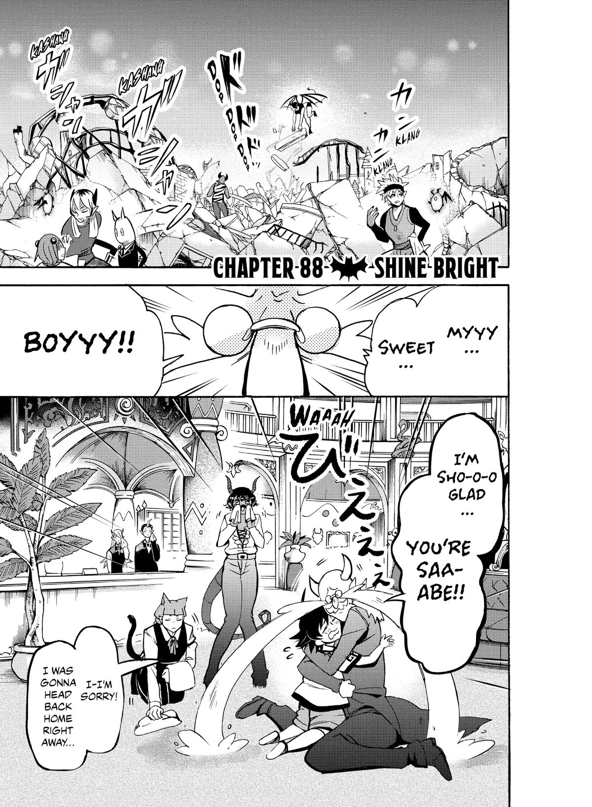 Welcome to Demon School! Iruma-kun Chapter 88 — page 1