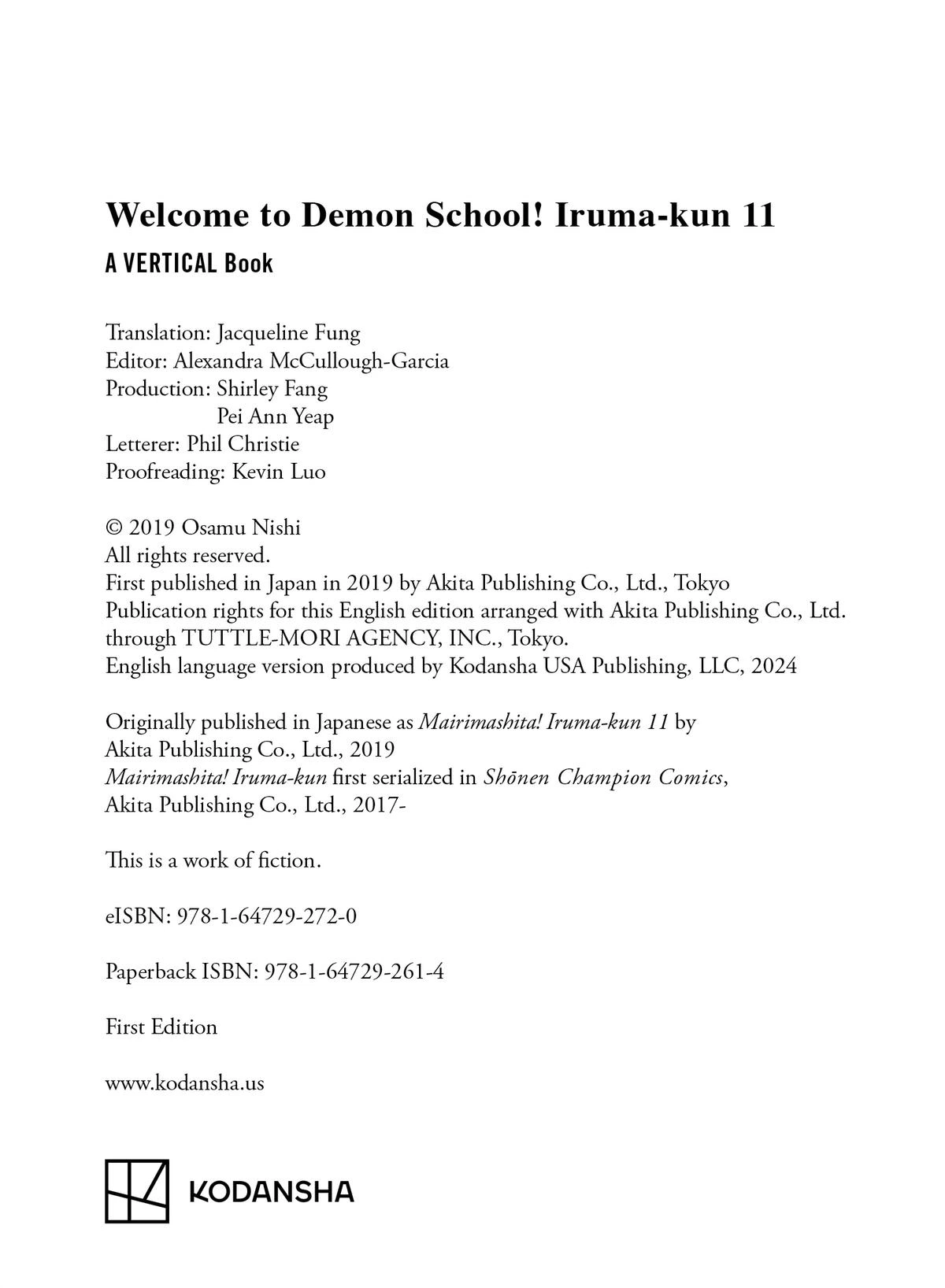 Welcome to Demon School! Iruma-kun Chapter 97 — page 27